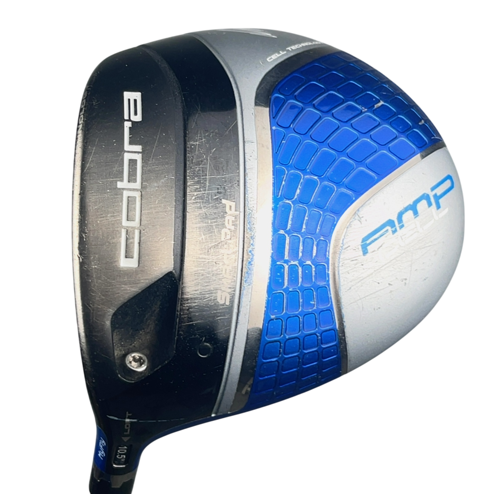 Venstre Cobra AMP Cell Driver / Flex Stiff / Loft 10.5