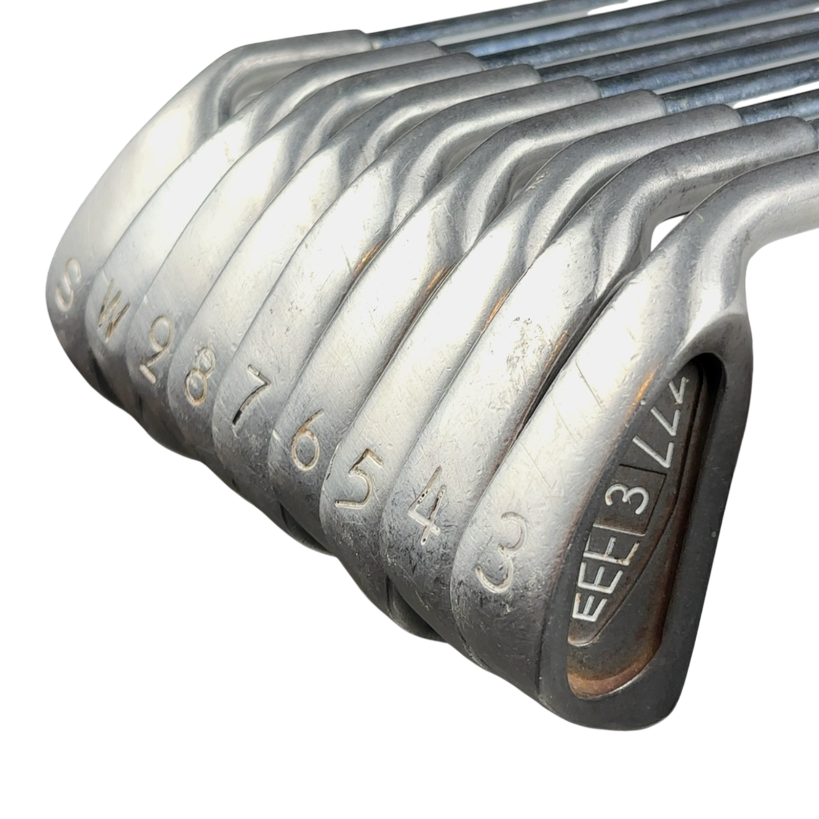 PING EEE 3 ZZZ Jernsæt / 3-PW+SW / Flex Regular Stål