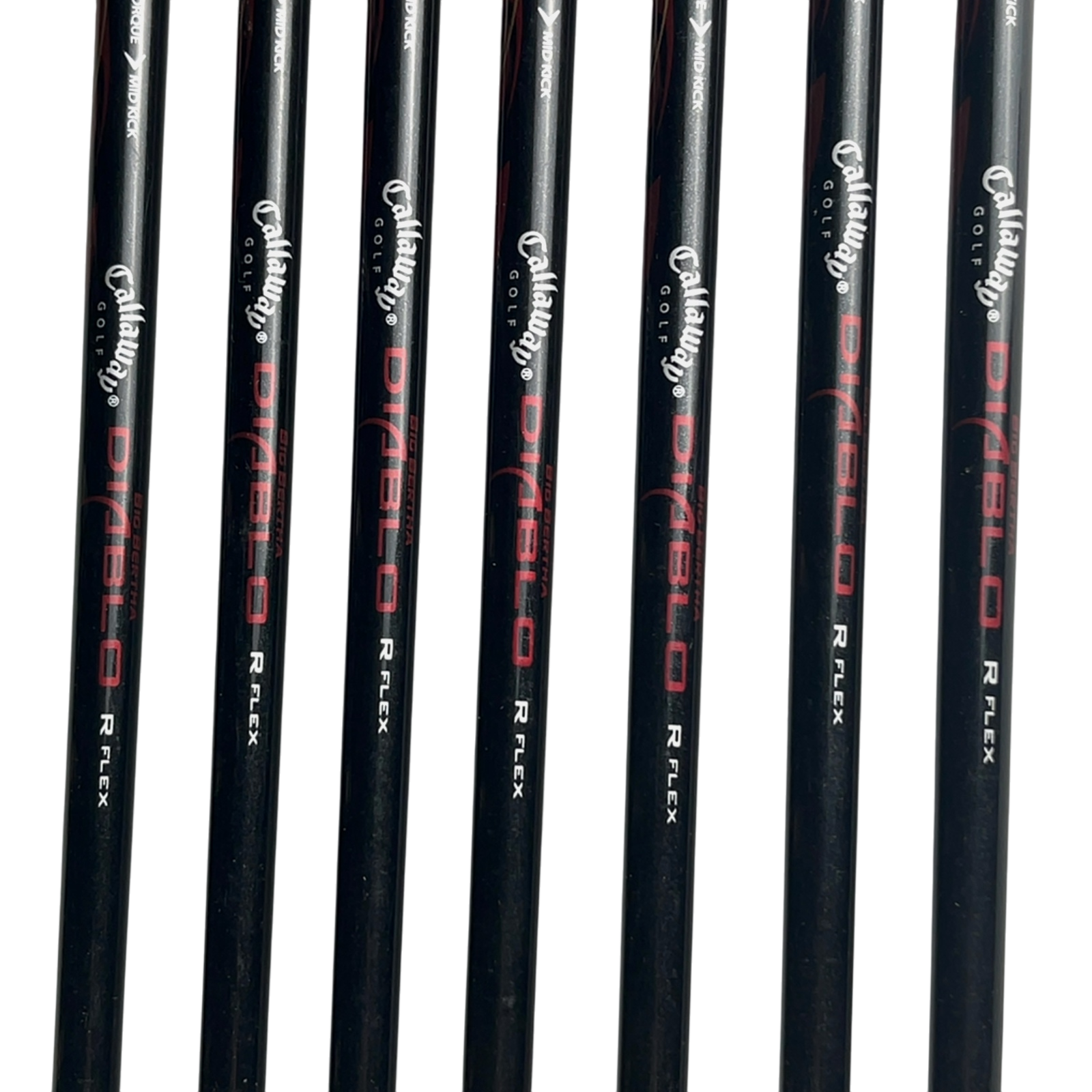 Callaway Big Bertha Diablo Forged Jernsæt / 4-PW / Flex Regular Grafit