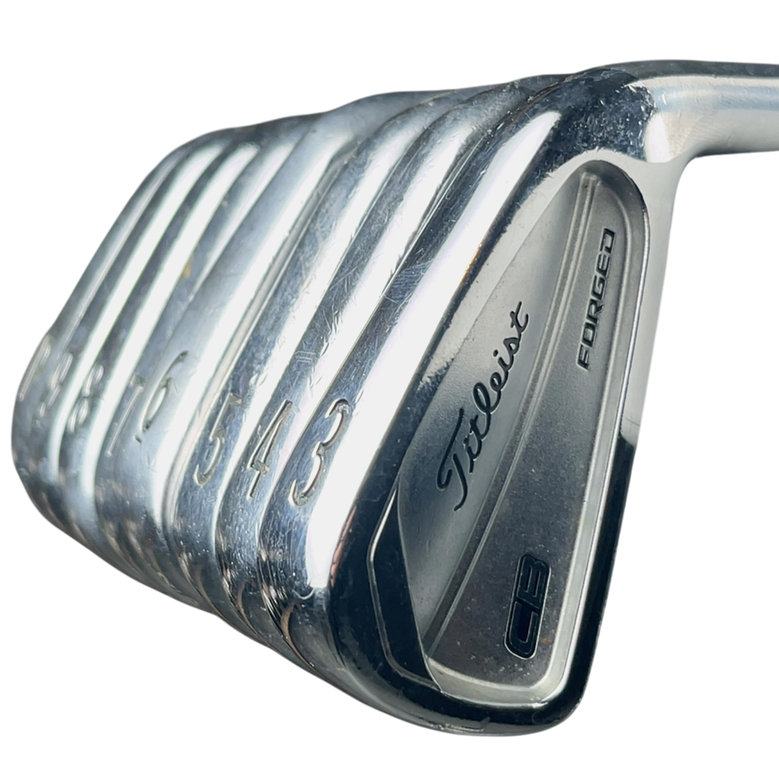 Titleist CB 716 forged Jernsæt / 3-PW / Flex X-Stiff Stål