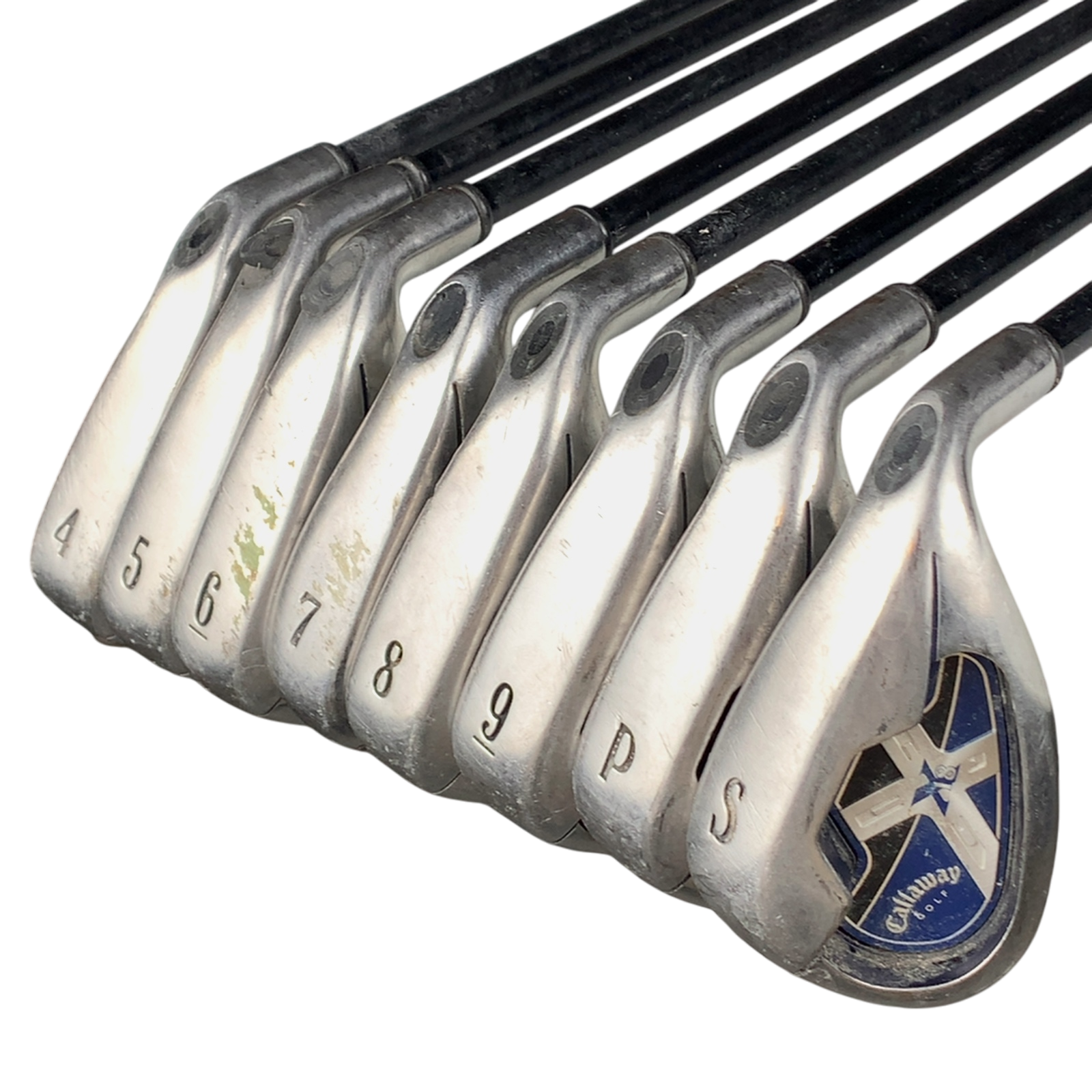Callaway X-18 Jernsæt / 4-PW+SW / Flex Stiff Grafit
