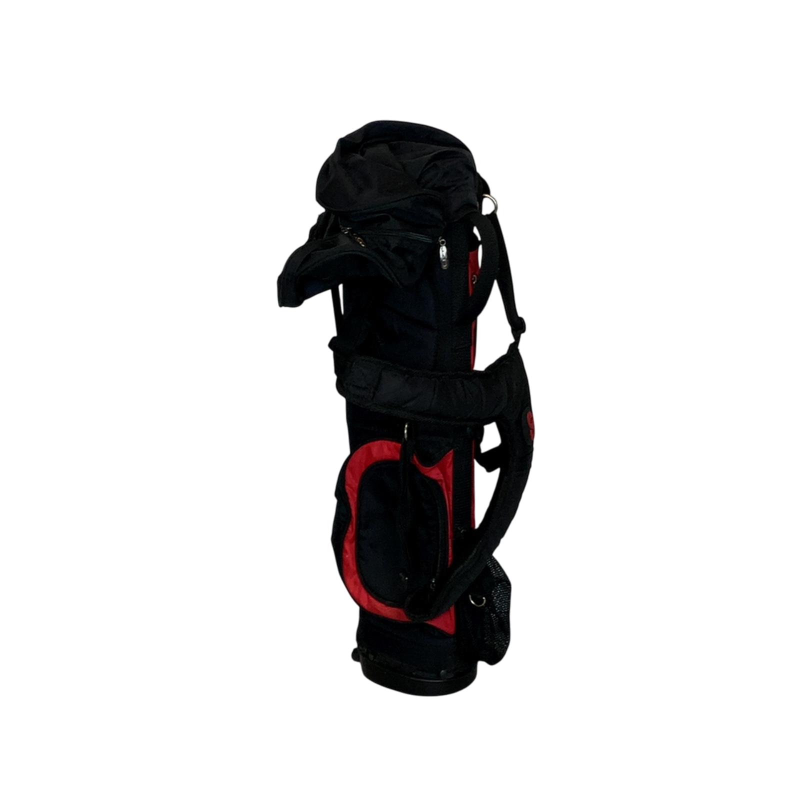 GO Junior Golftaske / 4-Rum / Sort