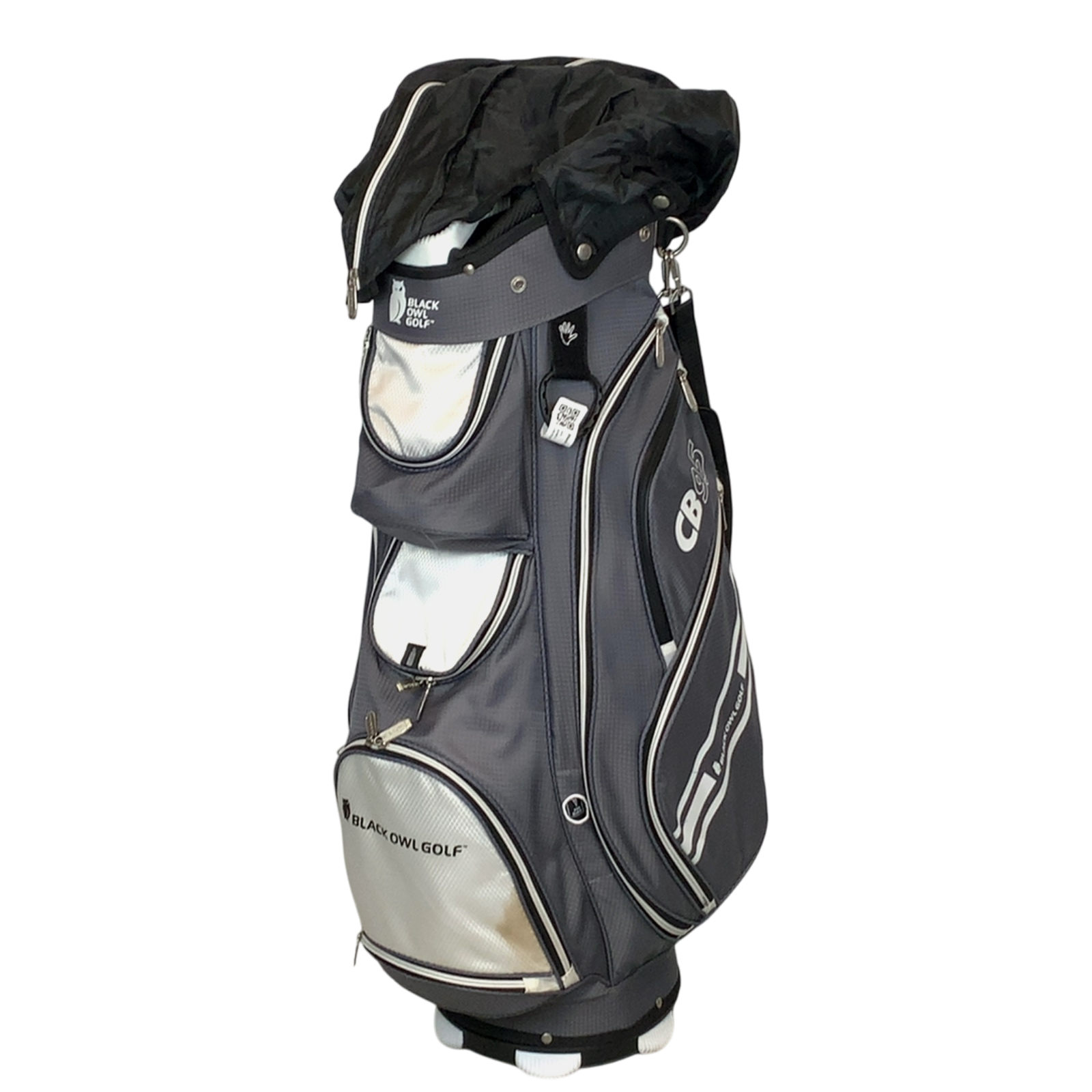 Black Owl Golf CB 9.5 Golftaske / 14-Rum / Grå
