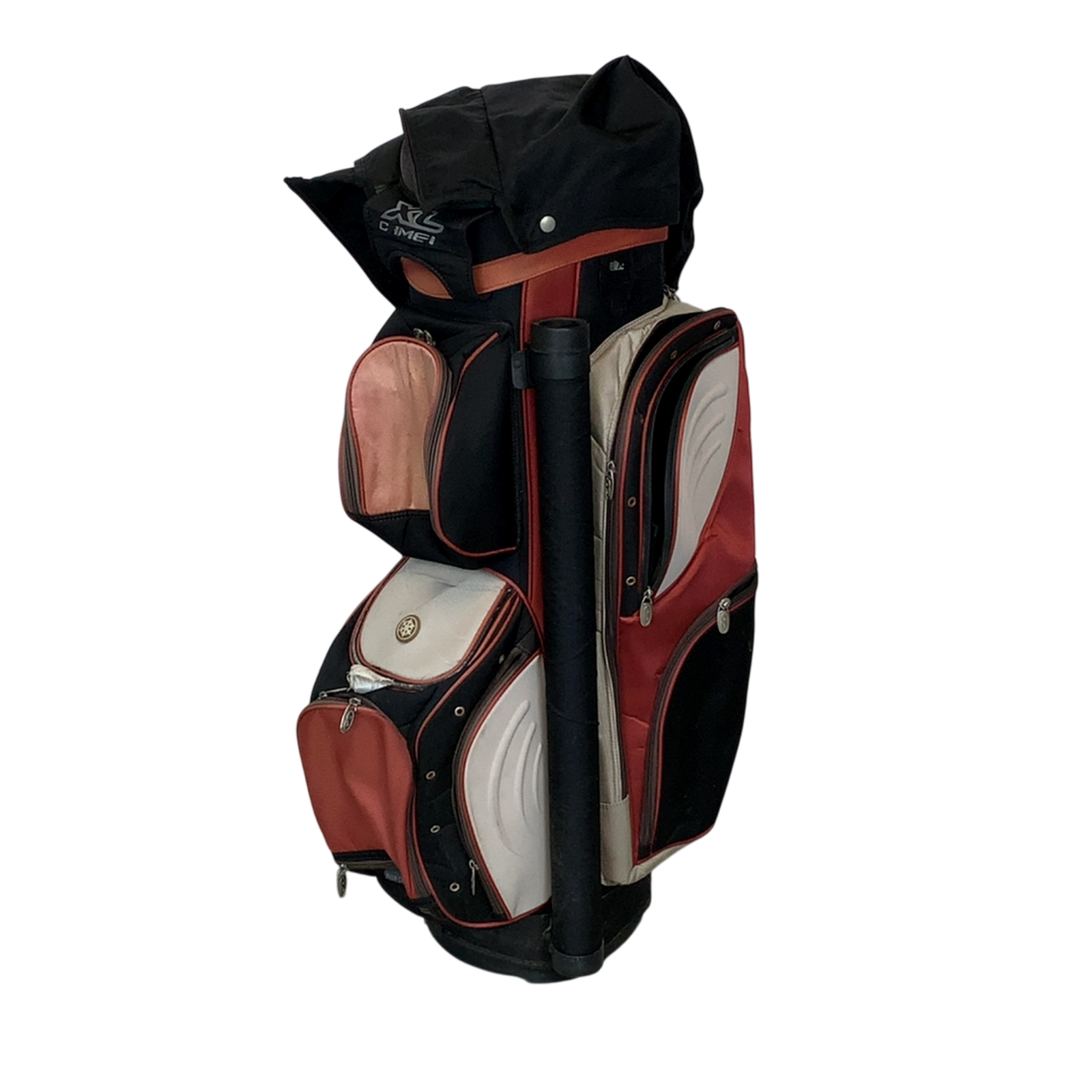 XL Golftaske / 14-Rum / Sort