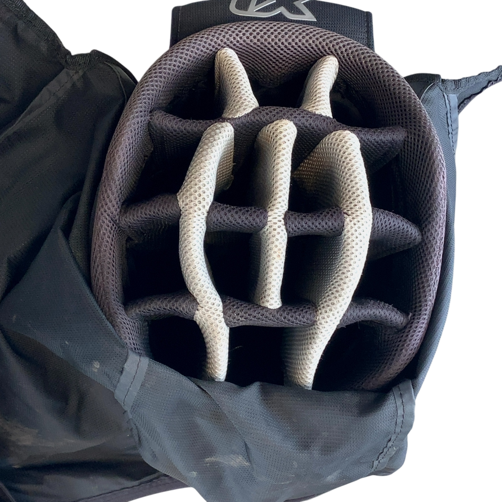 XL Golftaske / 14-Rum / Sort