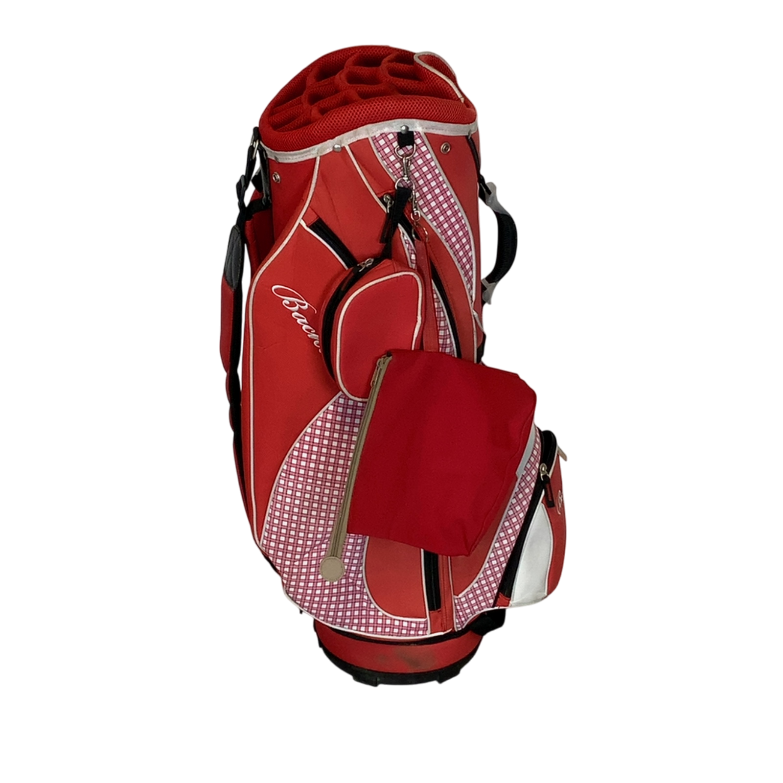 Backtee Golftaske / 14-Rum / Rød