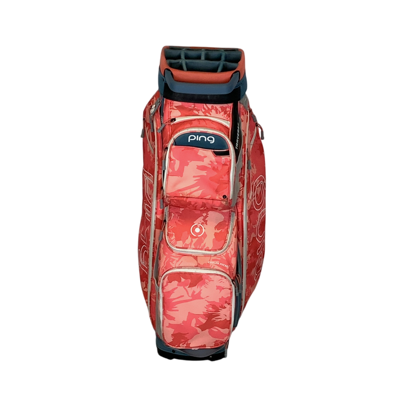 PING Traverse Golftaske / 14-Rum / Lyserød