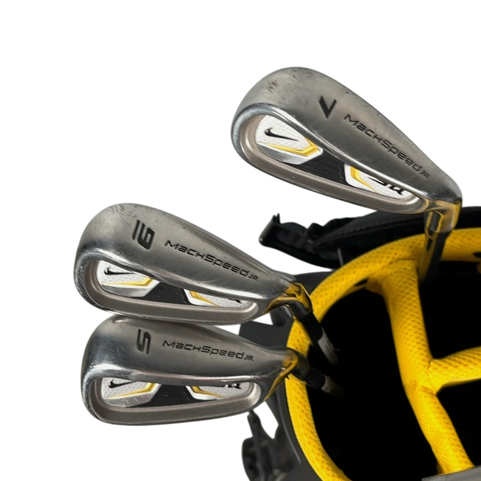 Nike Mach Speed Black Sq Komplet Sæt Med Bag / 7+9+SW / Flex Junior / Grafit