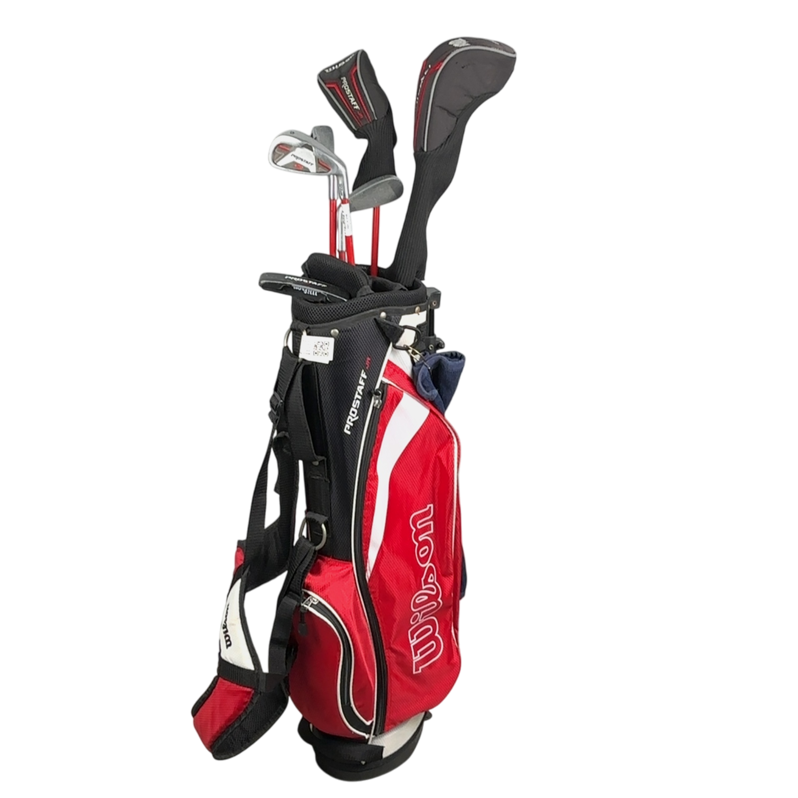 Wilson Prostaff Komplet Sæt Med Bag / 5+7+PW / Flex Junior / Grafit