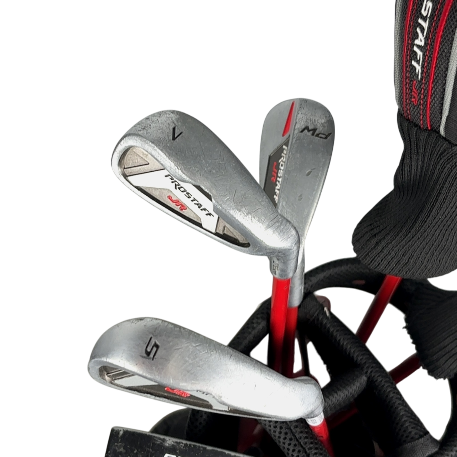 Wilson Prostaff Komplet Sæt Med Bag / 5+7+PW / Flex Junior / Grafit
