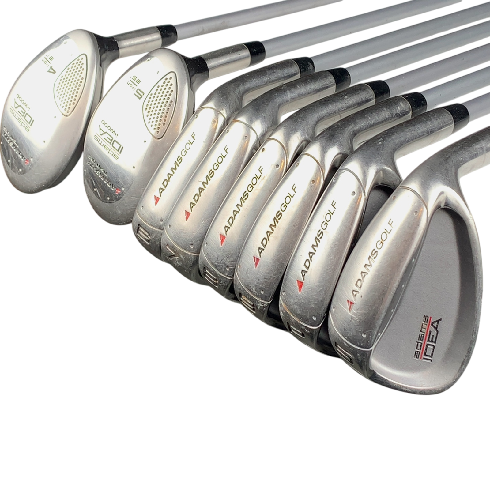 Adamsgolf Idea Jernsæt / 4-PW+SW / Flex Ladies Grafit