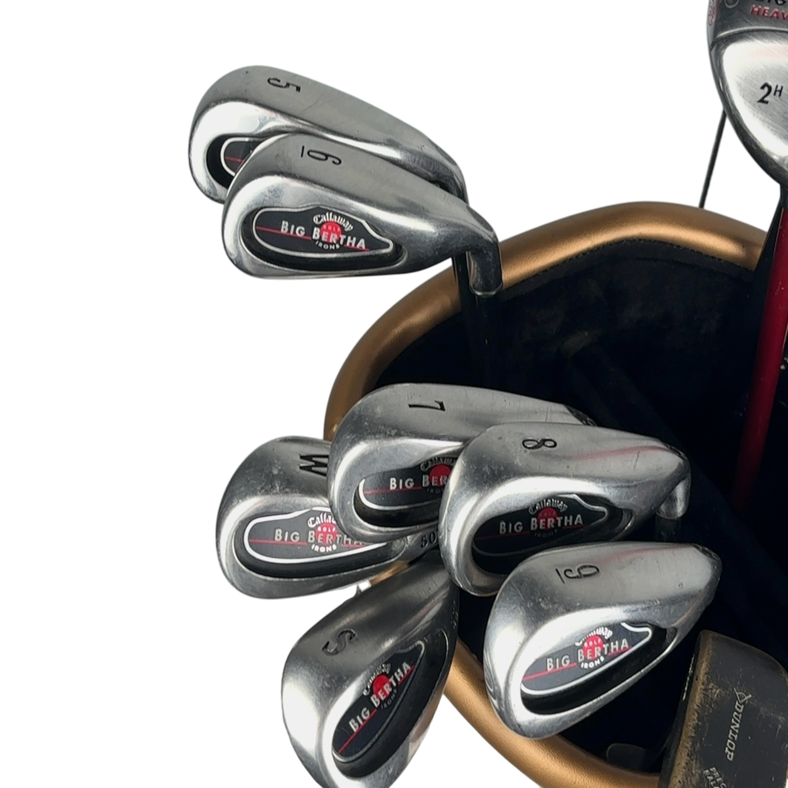 Callaway Big Bertha Komplet Sæt Uden Bag / 5-PW+SW / Flex A-flex / Grafit