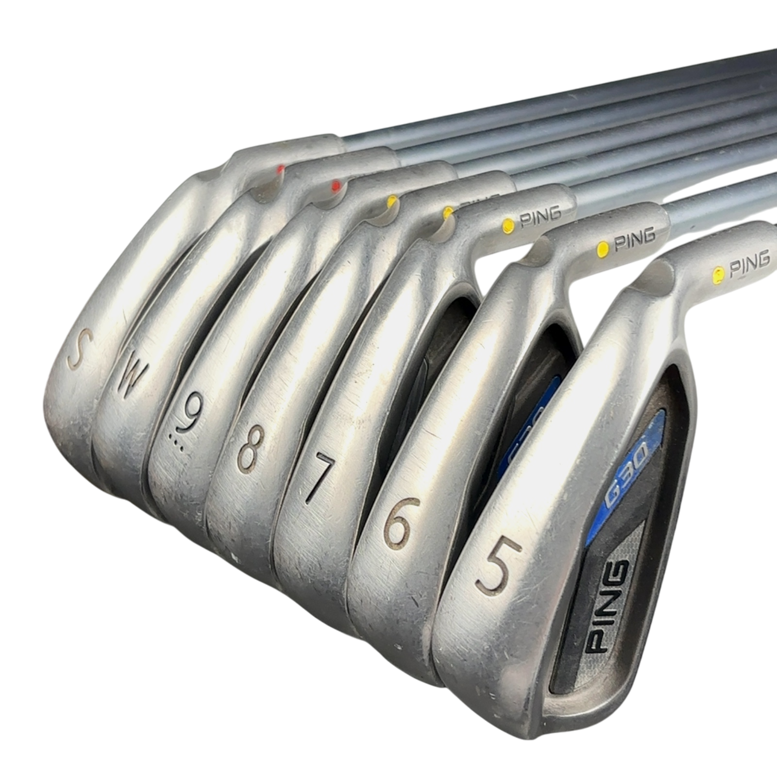 PING G30 Jernsæt / 5-PW+SW / Flex Regular Grafit