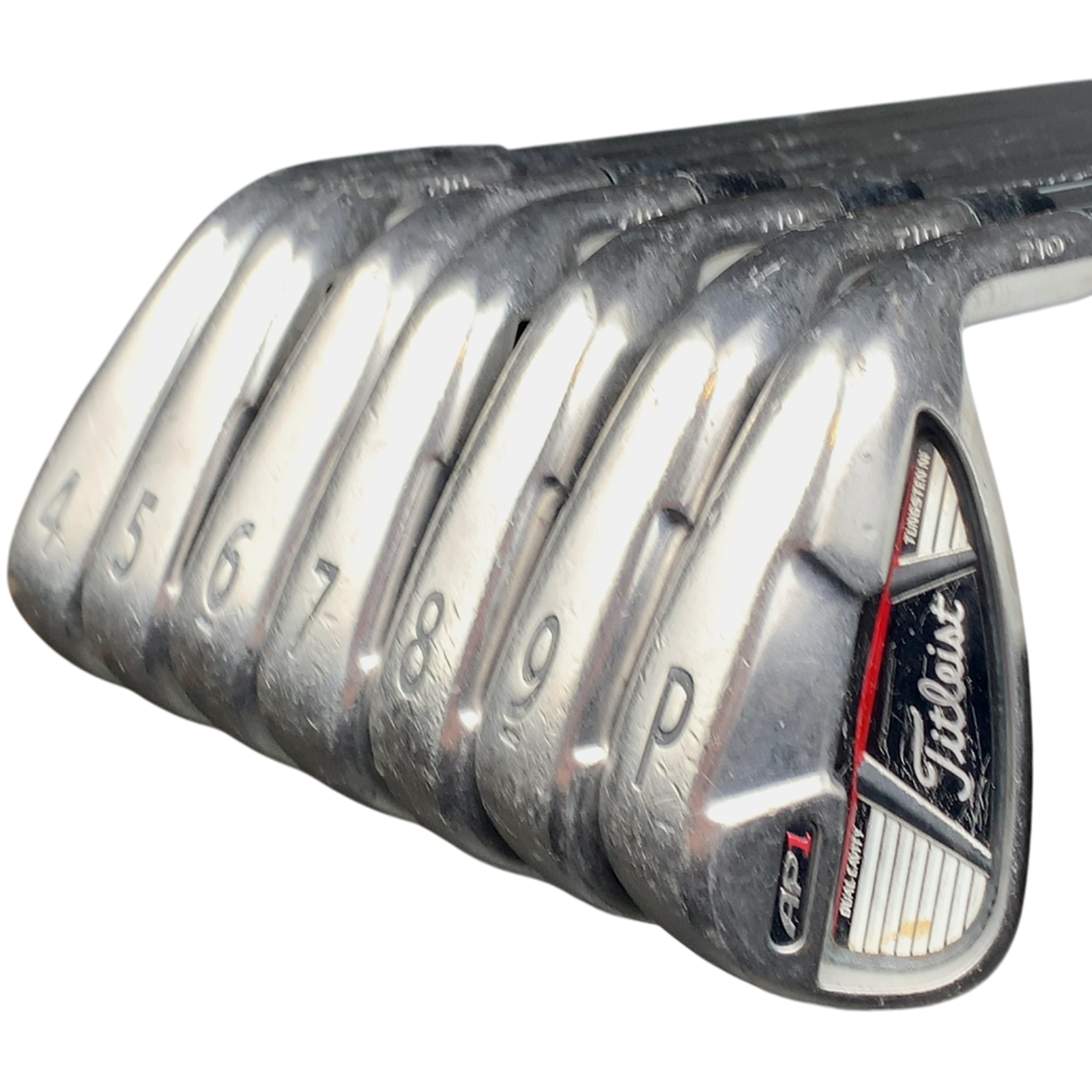 Titleist Ap1 710 Jernsæt / 4-PW / Flex Stiff Stål