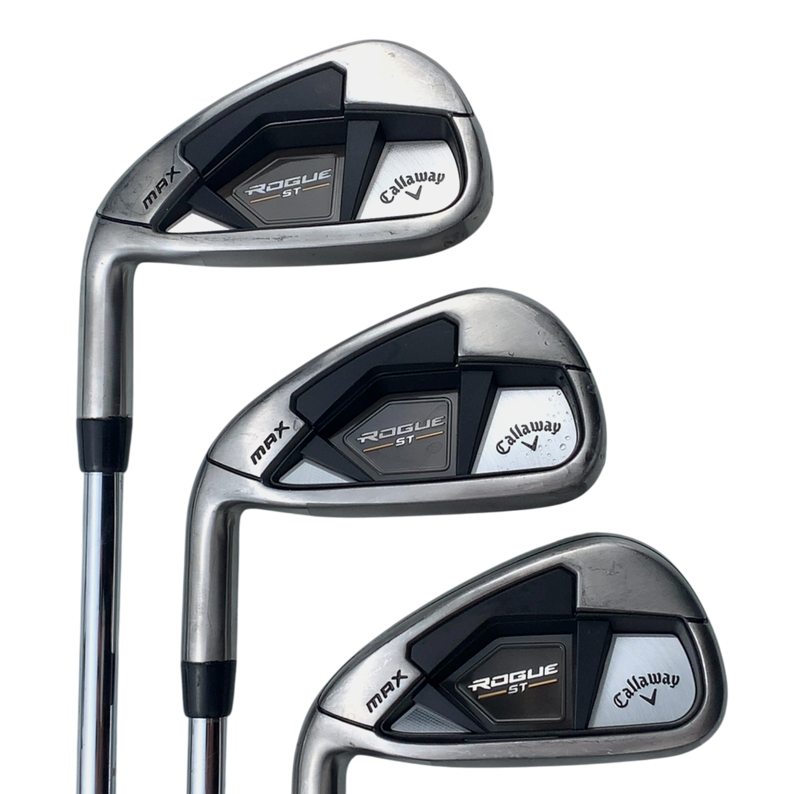 Venstre Callaway Rogue ST Max Jernsæt / 5-PW / Flex Regular / Stål