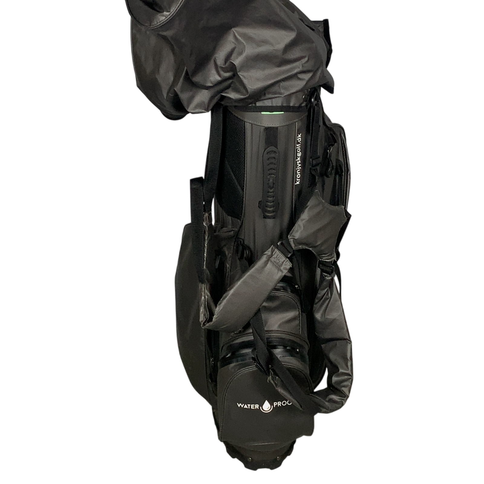 Crown Caddy Golf Bag / 10-Rum / Grå