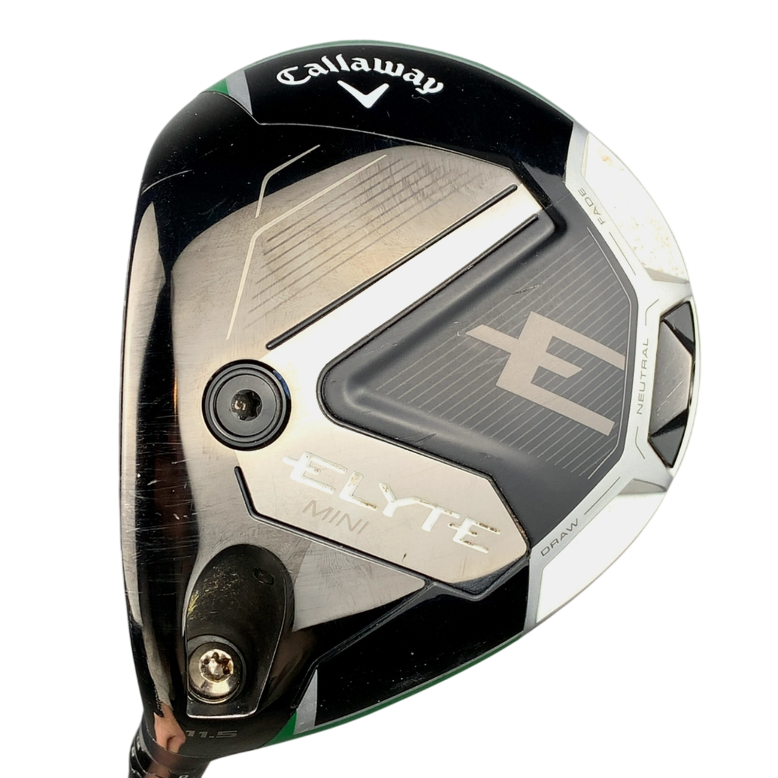 Venstre Callaway Elyte Mini Driver Mini Driver / Flex Regular / Loft 11.5