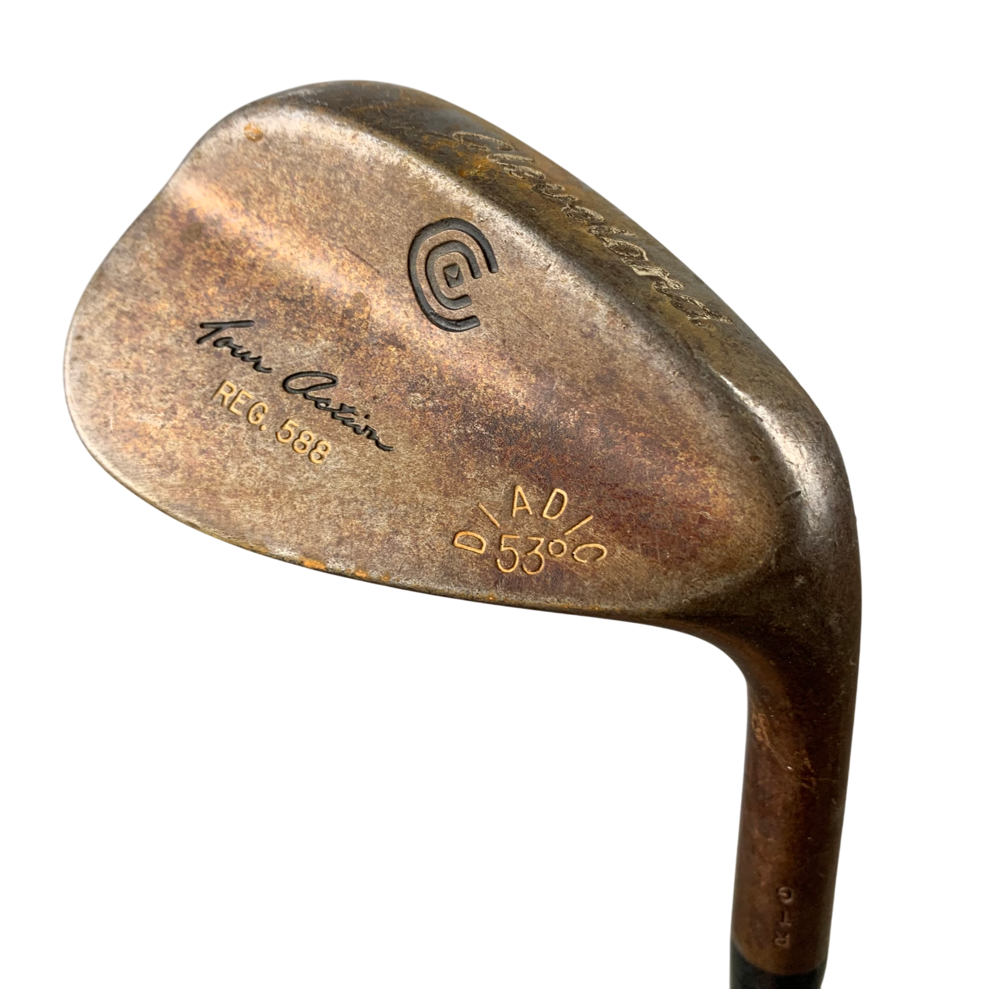 Cleveland Reg. 588 Wedge / Stål / #53/10 hovedbillede - brugt golf udstyr i god stand