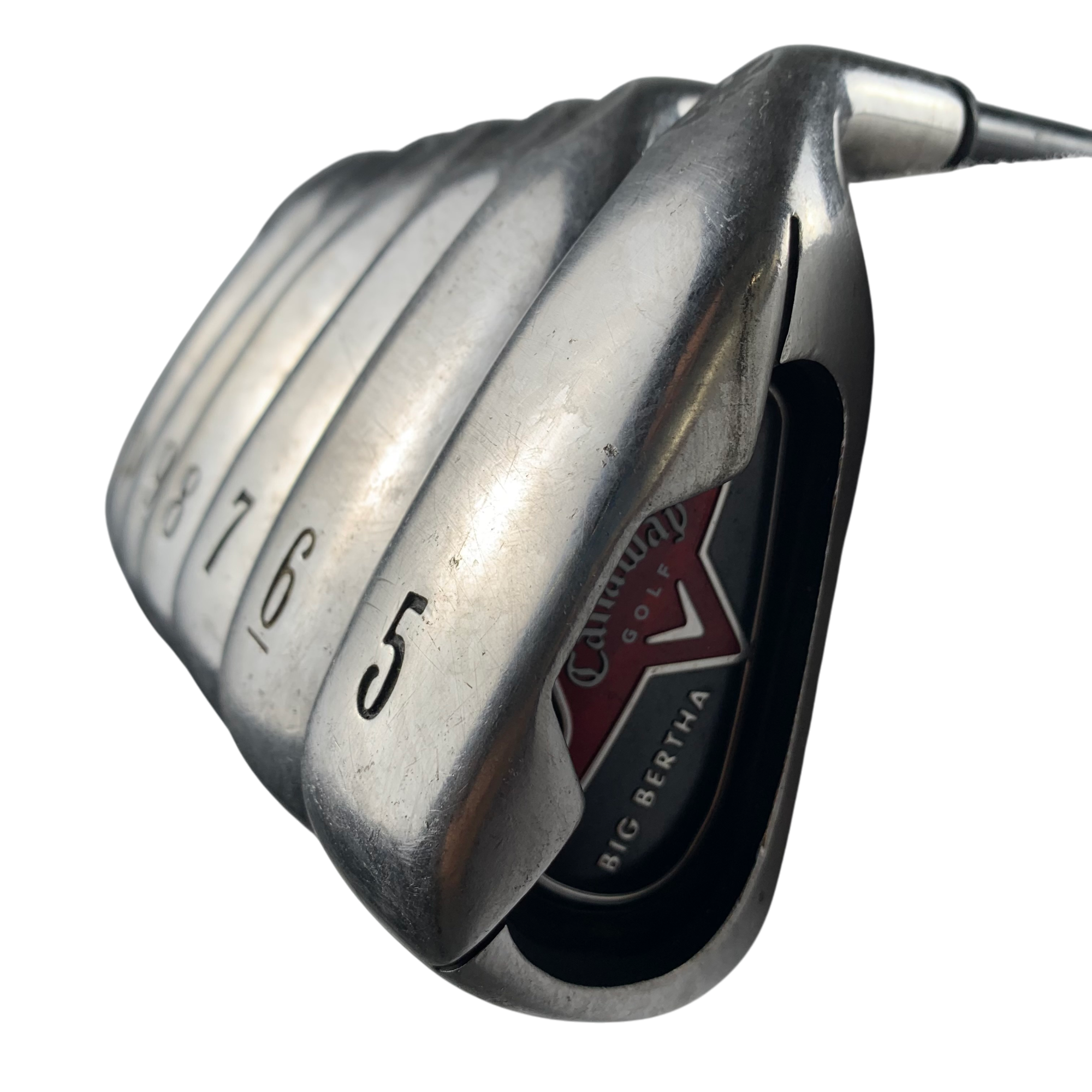 Callaway Big Bertha Jernsæt / Flex A-flex / 5-PW / Grafit galleri billede 2 - brugt golf udstyr i god stand