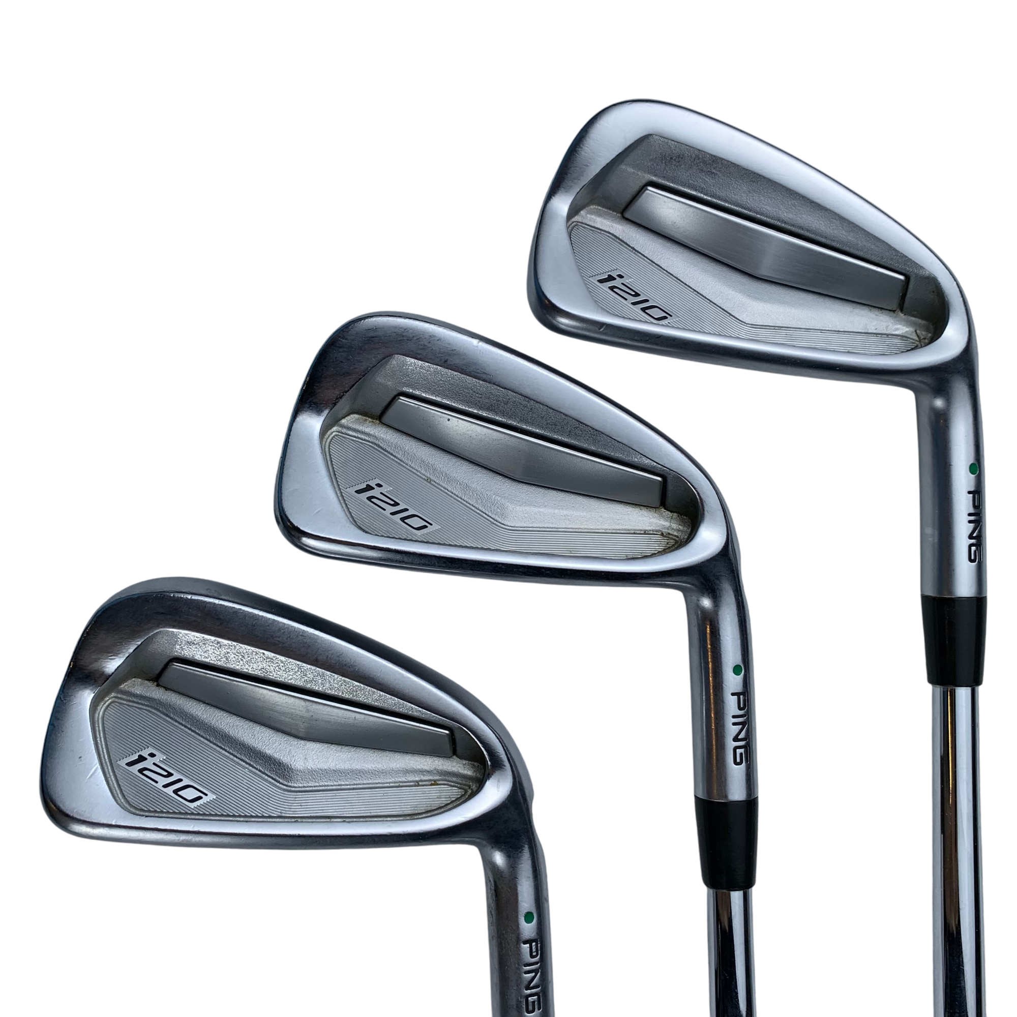 PING I210 Jernsæt / Flex Stiff / 4-PW / Stål hovedbillede - brugt golf udstyr i god stand