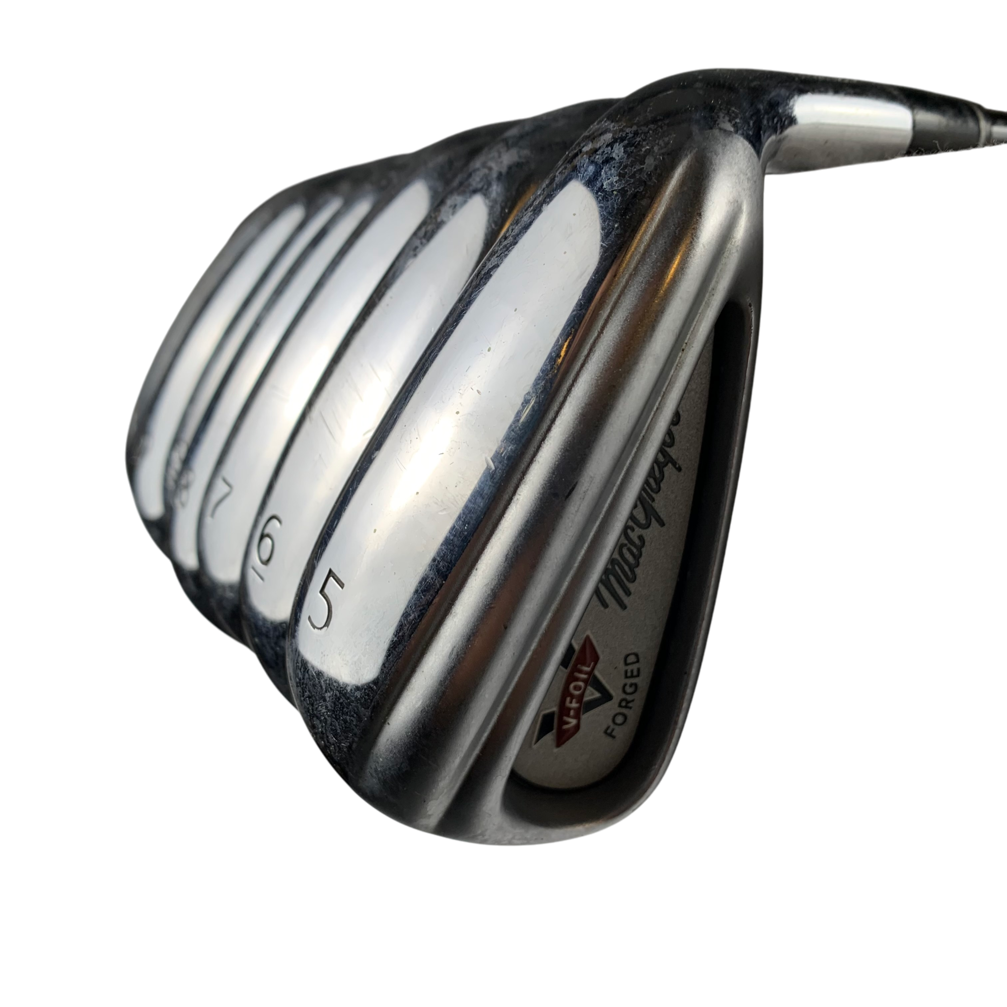MacGregor V-foil Jernsæt / Flex A-flex / 5-SW / Grafit galleri billede 2 - brugt golf udstyr i god stand