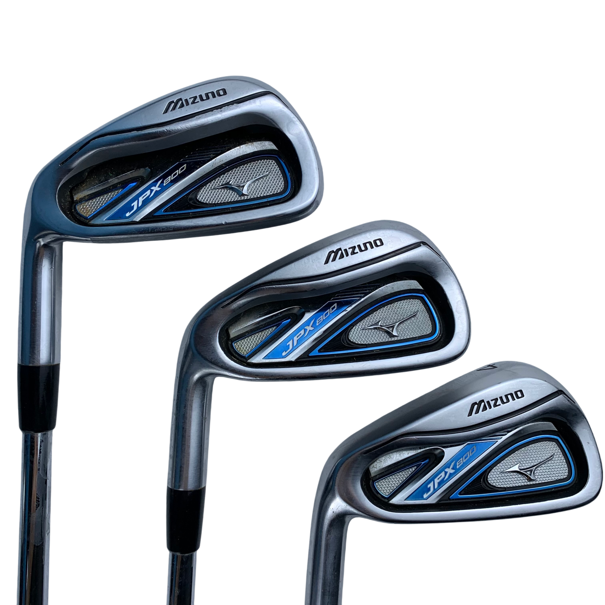 Mizuno JPX 800 Jernsæt / Flex Regular / 4-GW / Stål Venstre hovedbillede - brugt golf udstyr i god stand