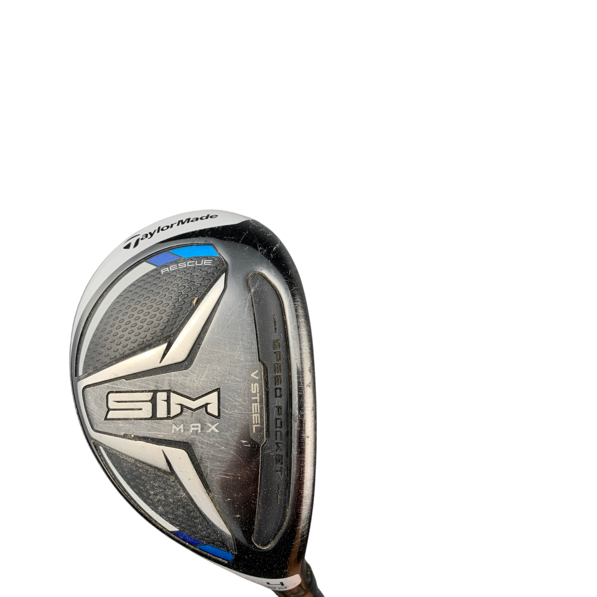 TaylorMade SIM Max Hybrid / Flex Stiff / Grafit / #4/22 hovedbillede - brugt golf udstyr i god stand