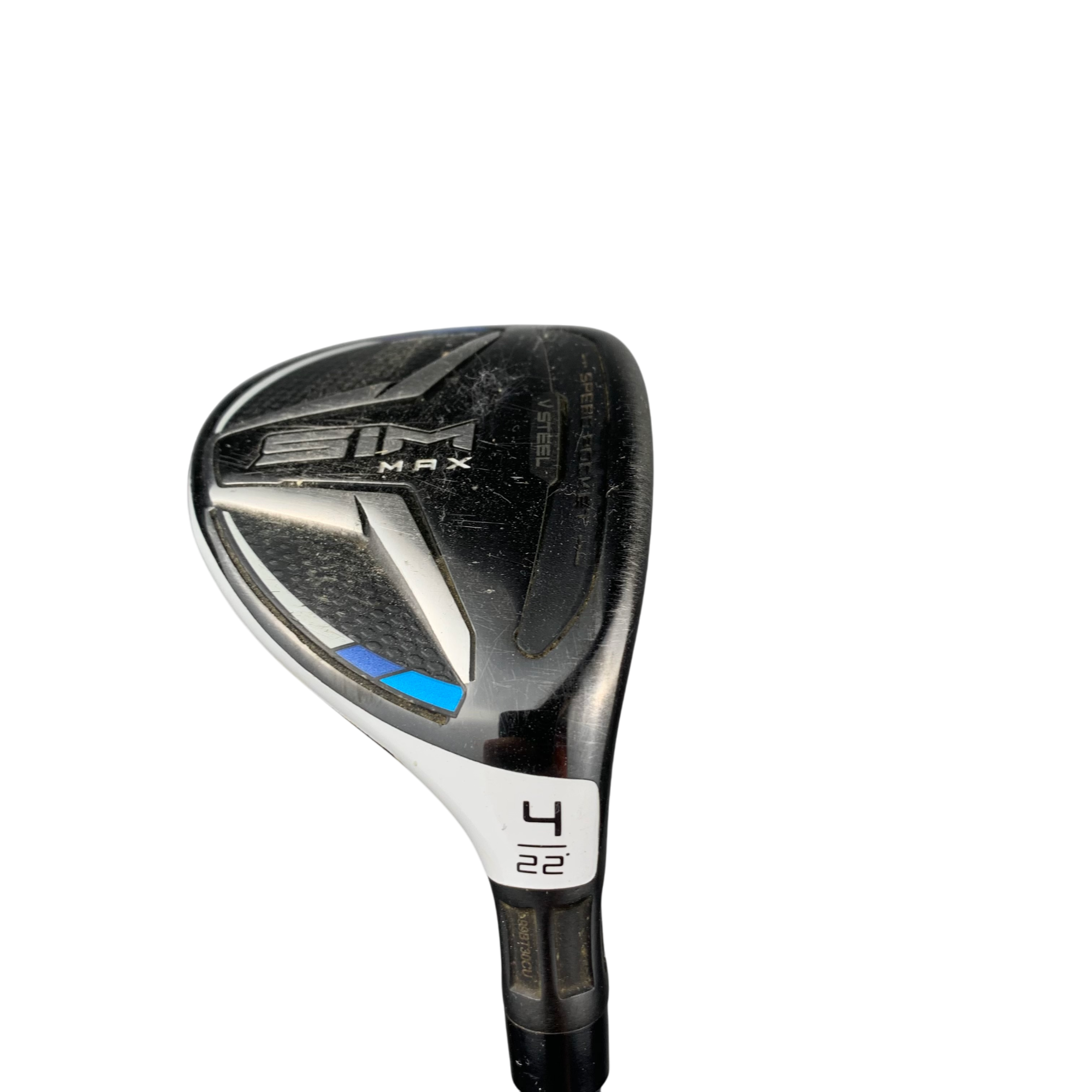 TaylorMade SIM Max Hybrid / Flex Stiff / Grafit / #4/22 galleri billede 2 - brugt golf udstyr i god stand