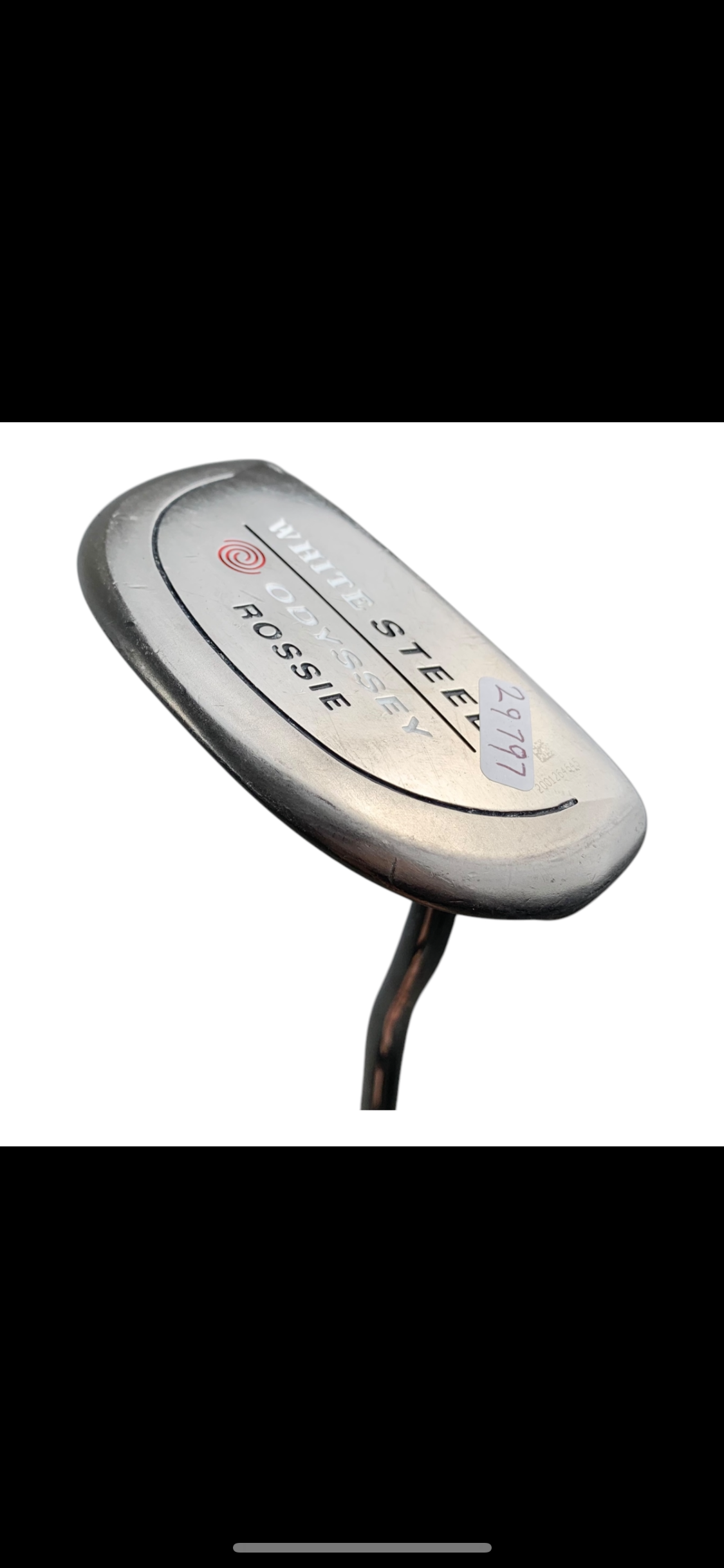 Odyssey White Steel Rossi Putter / 35"