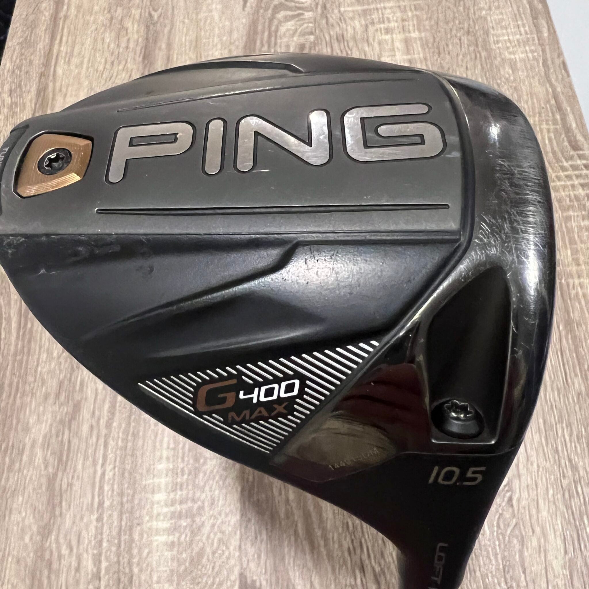 Ping G400 Max Driver inkl. Headcover Brugt Okay Stand