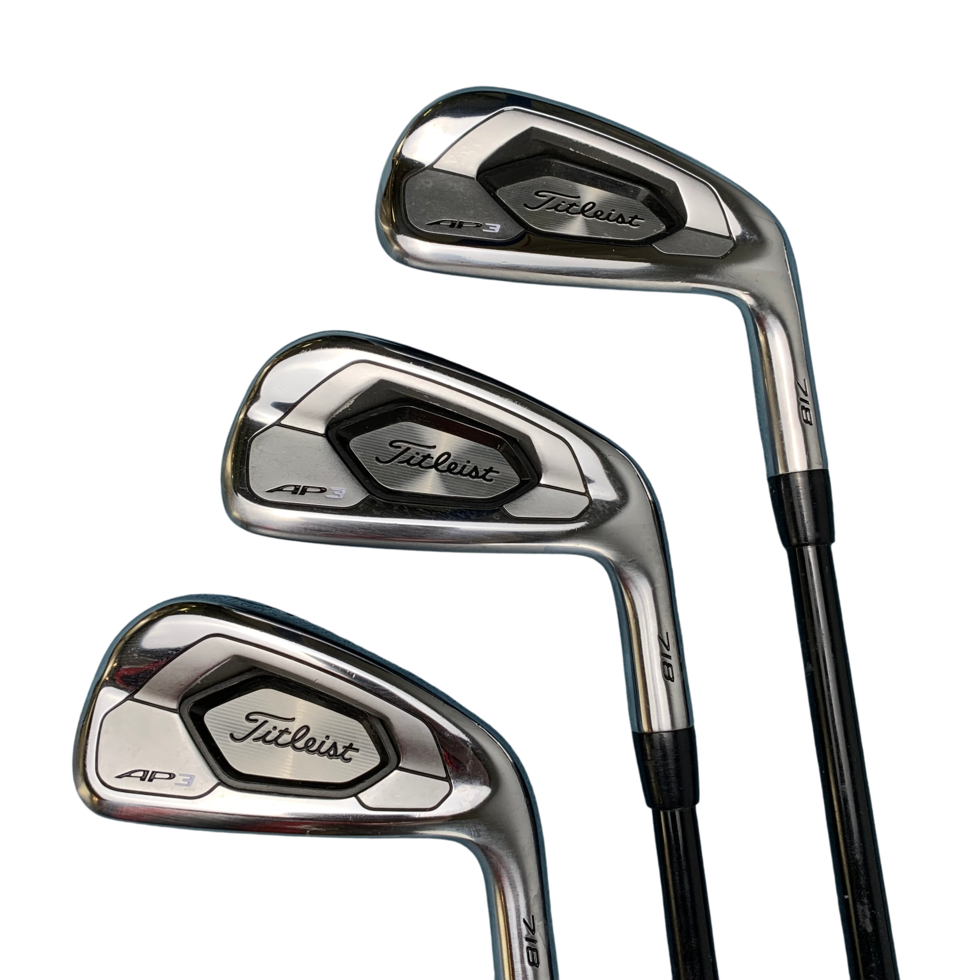 Titleist AP3 718 Jernsæt / Flex A-flex / 5-PW / Stål hovedbillede - brugt golf udstyr i god stand
