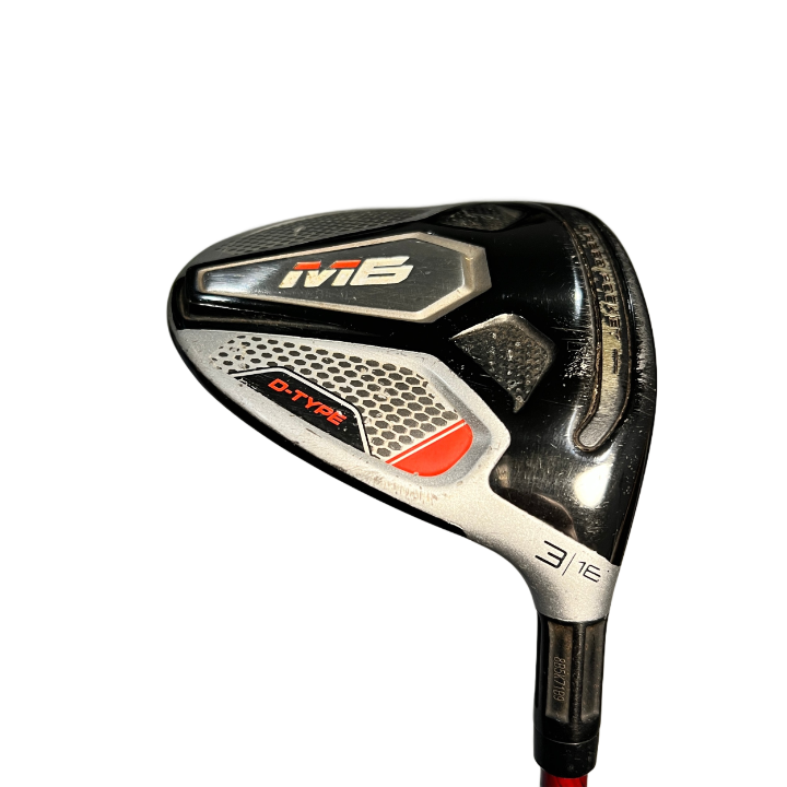 TaylorMade M6 Fairway Wood 3 / 16 inkl. Headcover Brugt Meget Slidt Stand
