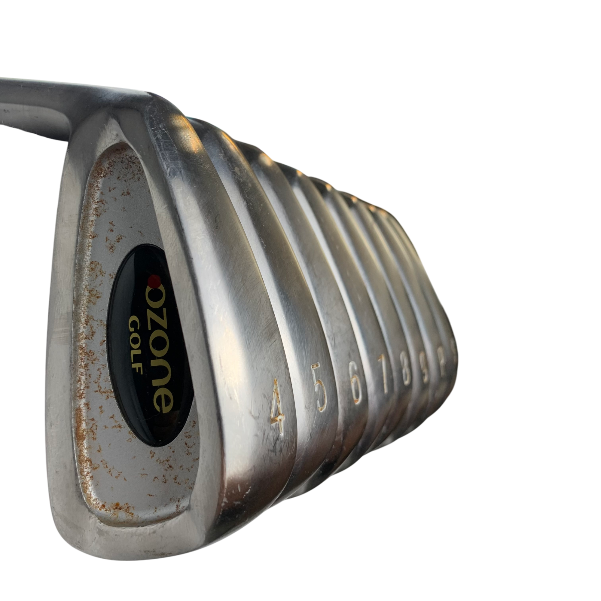 Ozone Golf Jernsæt / Flex Ladies / 4-SW / Grafit Venstre galleri billede 2 - brugt golf udstyr i god stand