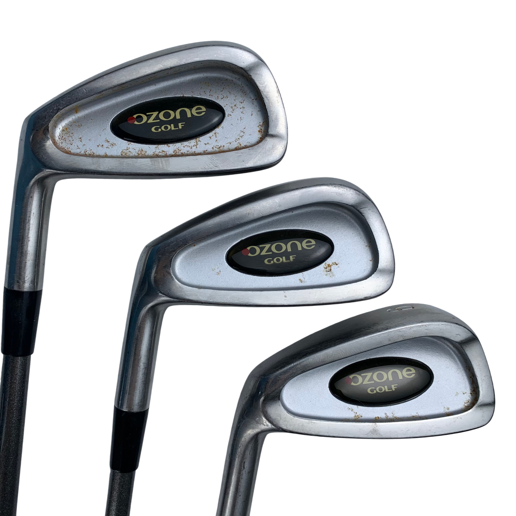 Ozone Golf Jernsæt / Flex Ladies / 4-SW / Grafit Venstre hovedbillede - brugt golf udstyr i god stand