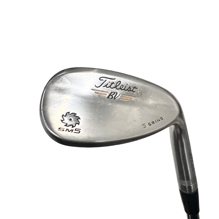 Titleist SM5 Tour Chrome S-grind Wedge 60/07 Brugt OKAY Stand
