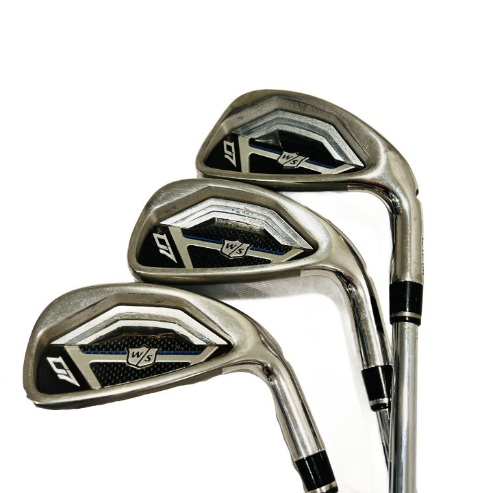 Wilson Staff D7 Jern 5-PW Stål Stiff Pakkesæt Brugt Okay Stand