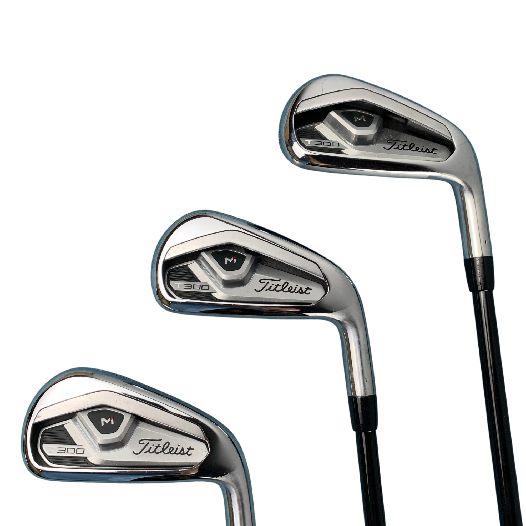 Titleist T300 2019 Jernsæt / Flex A-flex / 5-PW / Stål hovedbillede - brugt golf udstyr i god stand