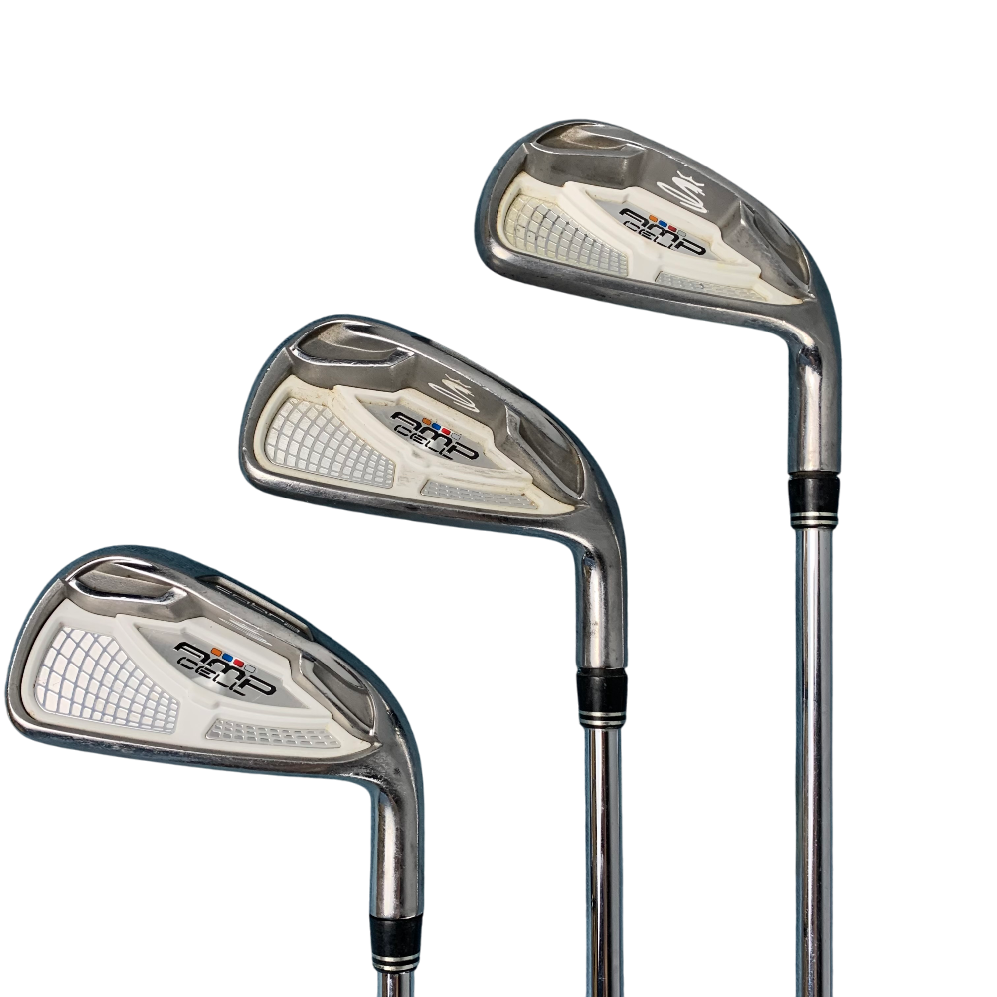 Cobra AMP Cell Jernsæt / Flex Stiff / 5-PW / Stål hovedbillede - brugt golf udstyr i god stand