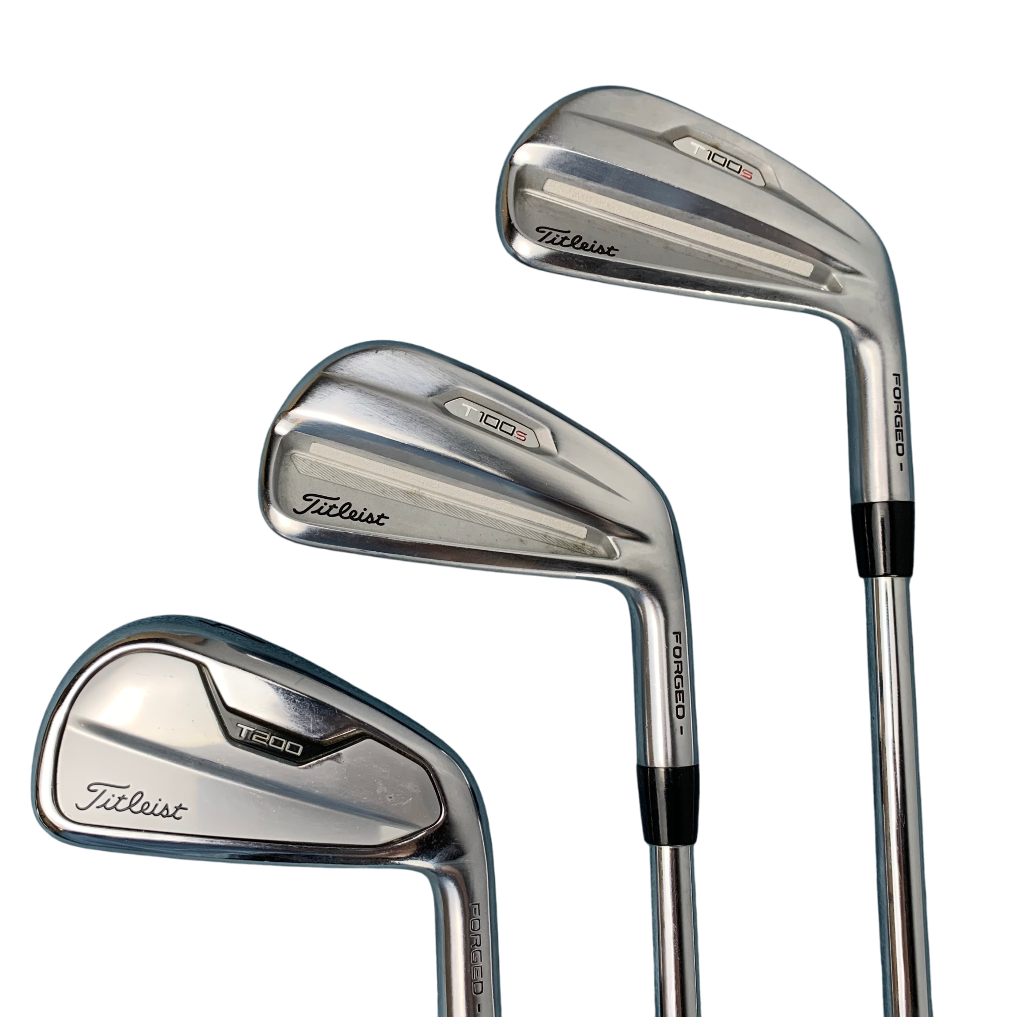 Titleist T100S Jernsæt / Flex Stiff / 4-PW / Stål hovedbillede - brugt golf udstyr i god stand