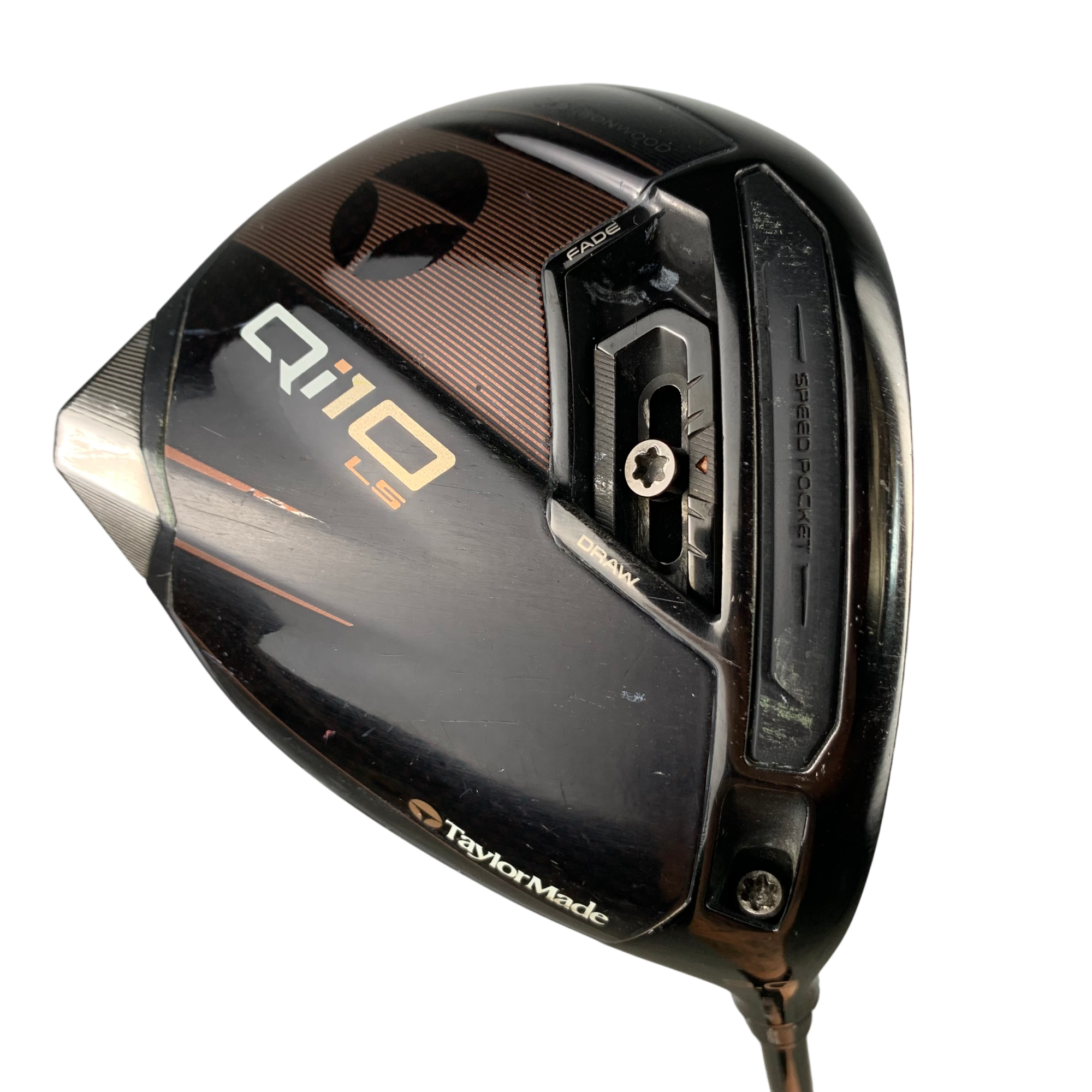 TaylorMade QI10 LS Retro Driver / Flex Stiff / Loft 9 hovedbillede - brugt golf udstyr i god stand