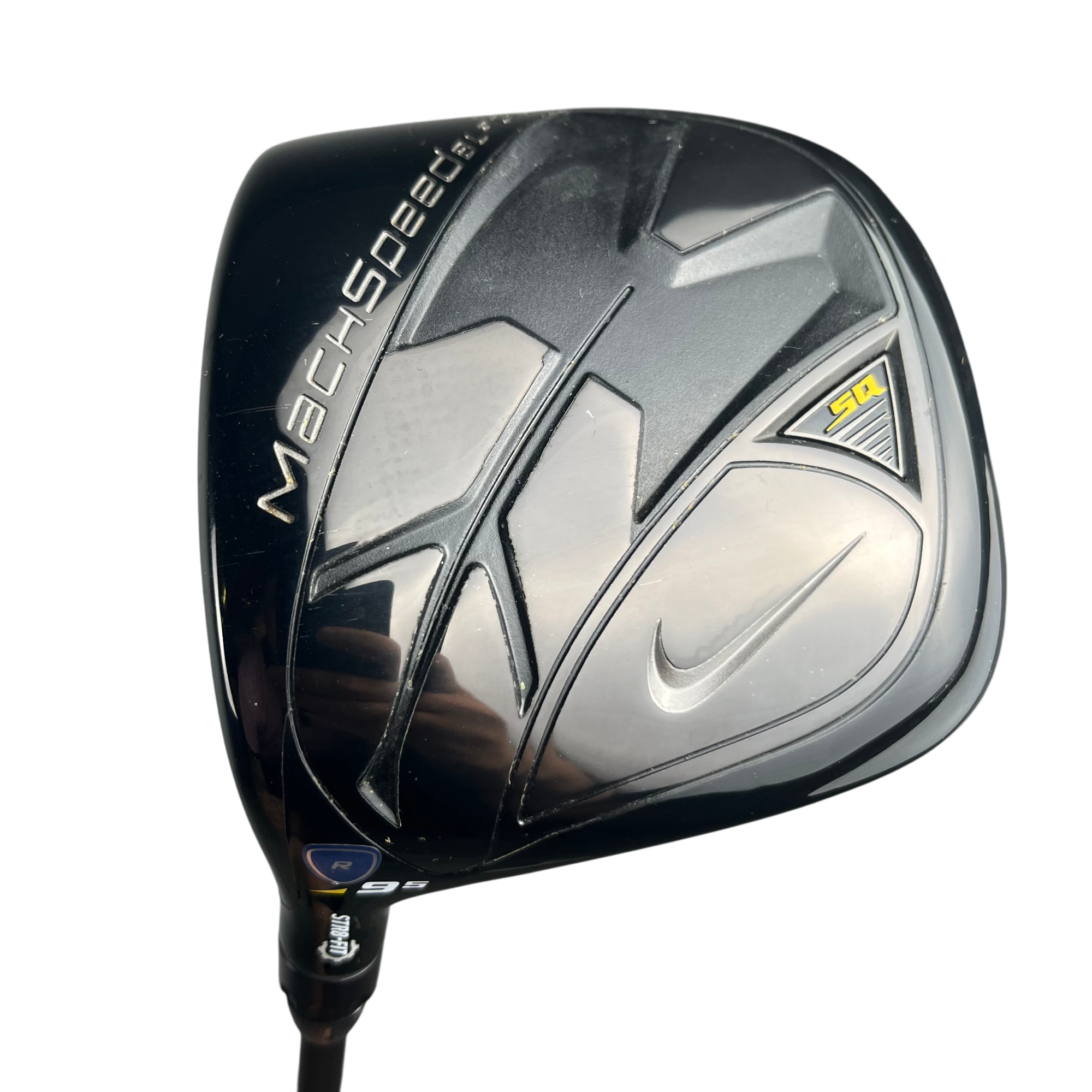 Nike Mach Speed Black Sq Driver / Flex Regular / Loft 9,5 Venstre hovedbillede - brugt golf udstyr i god stand