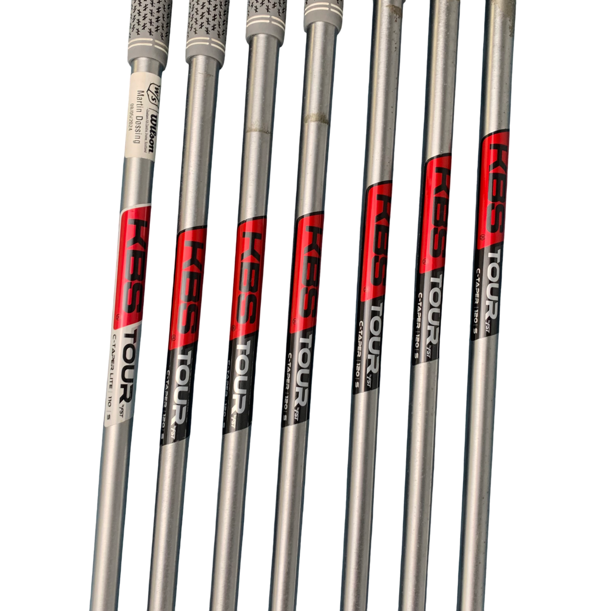 Wilson DynaPWR Carbon Jernsæt / Flex Stiff / 5-G / Grafit galleri billede 3 - brugt golf udstyr i god stand