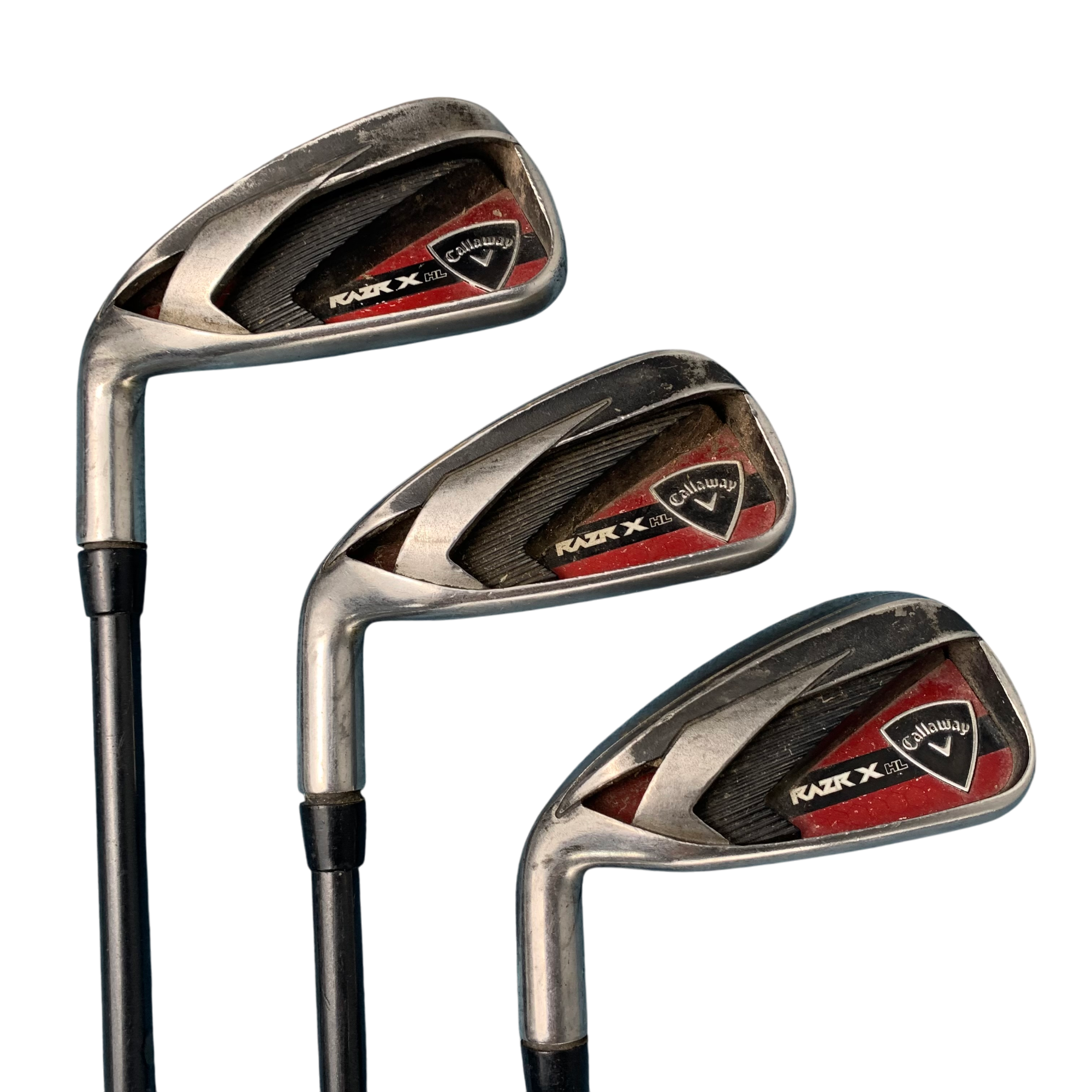 Callaway RAZR X HL Jernsæt / Flex Regular / 5-A / Grafit Venstre hovedbillede - brugt golf udstyr i god stand