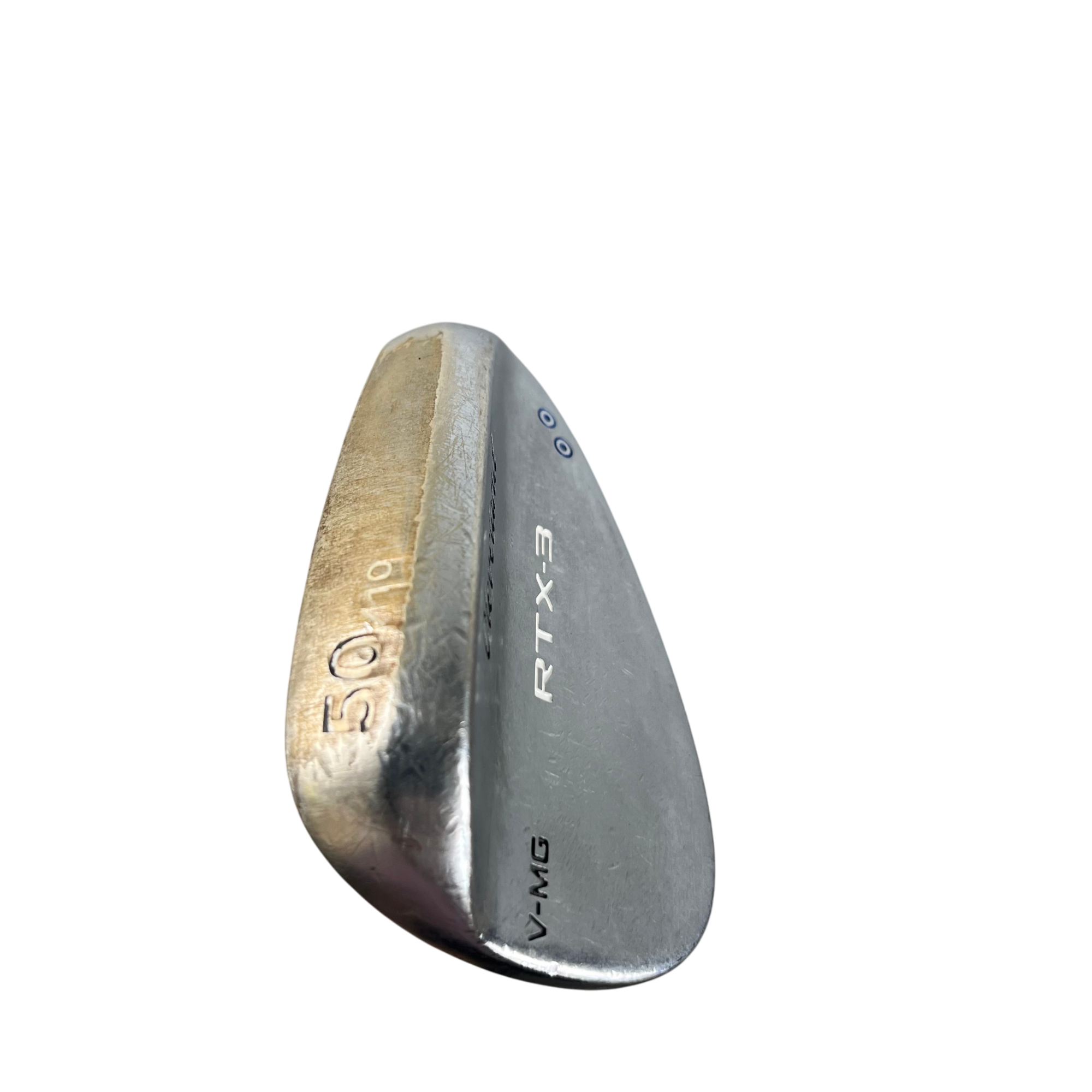 Cleveland RTX-3 CB Tour Satin Chrome Wedge / Stål / #50/10 galleri billede 1 - brugt golf udstyr i god stand
