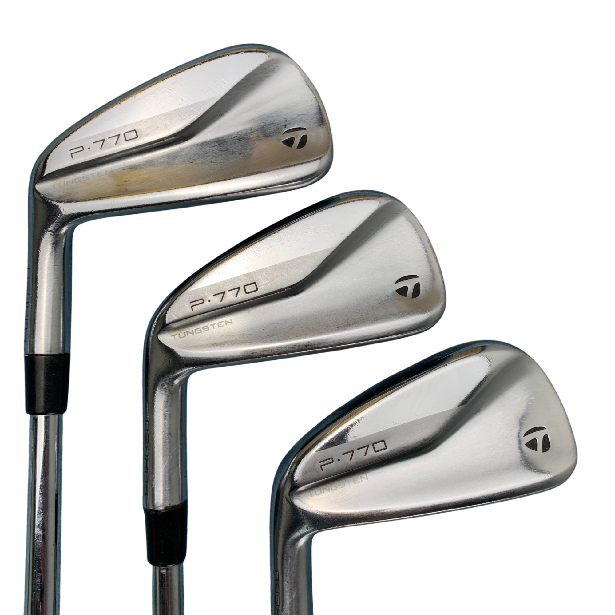 TaylorMade P770 Jernsæt / Flex Stiff / 5-PW / Stål Venstre hovedbillede - brugt golf udstyr i god stand