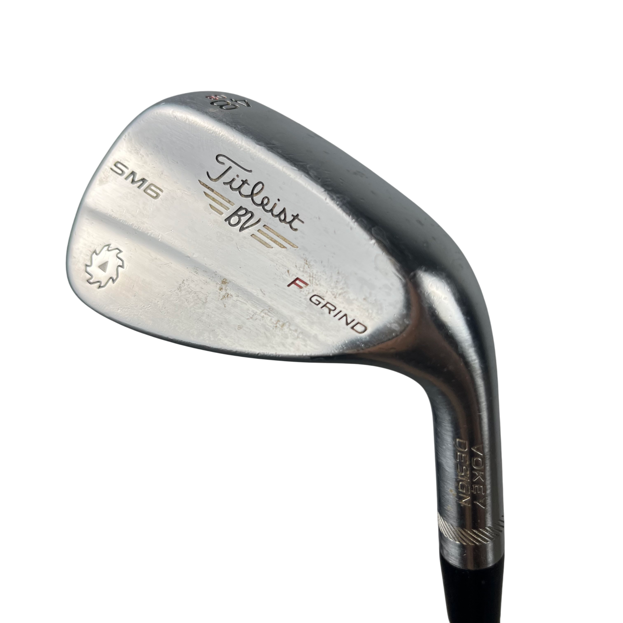 Titleist SM6 Tour Chrome F Grind Wedge / Stål / #48/08 hovedbillede - brugt golf udstyr i god stand