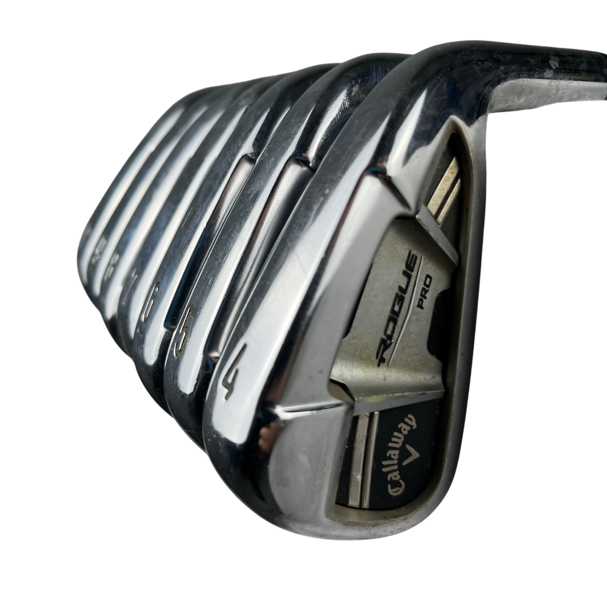 Callaway Rogue Pro Jernsæt / Flex Stiff / 4-PW / Stål galleri billede 2 - brugt golf udstyr i god stand
