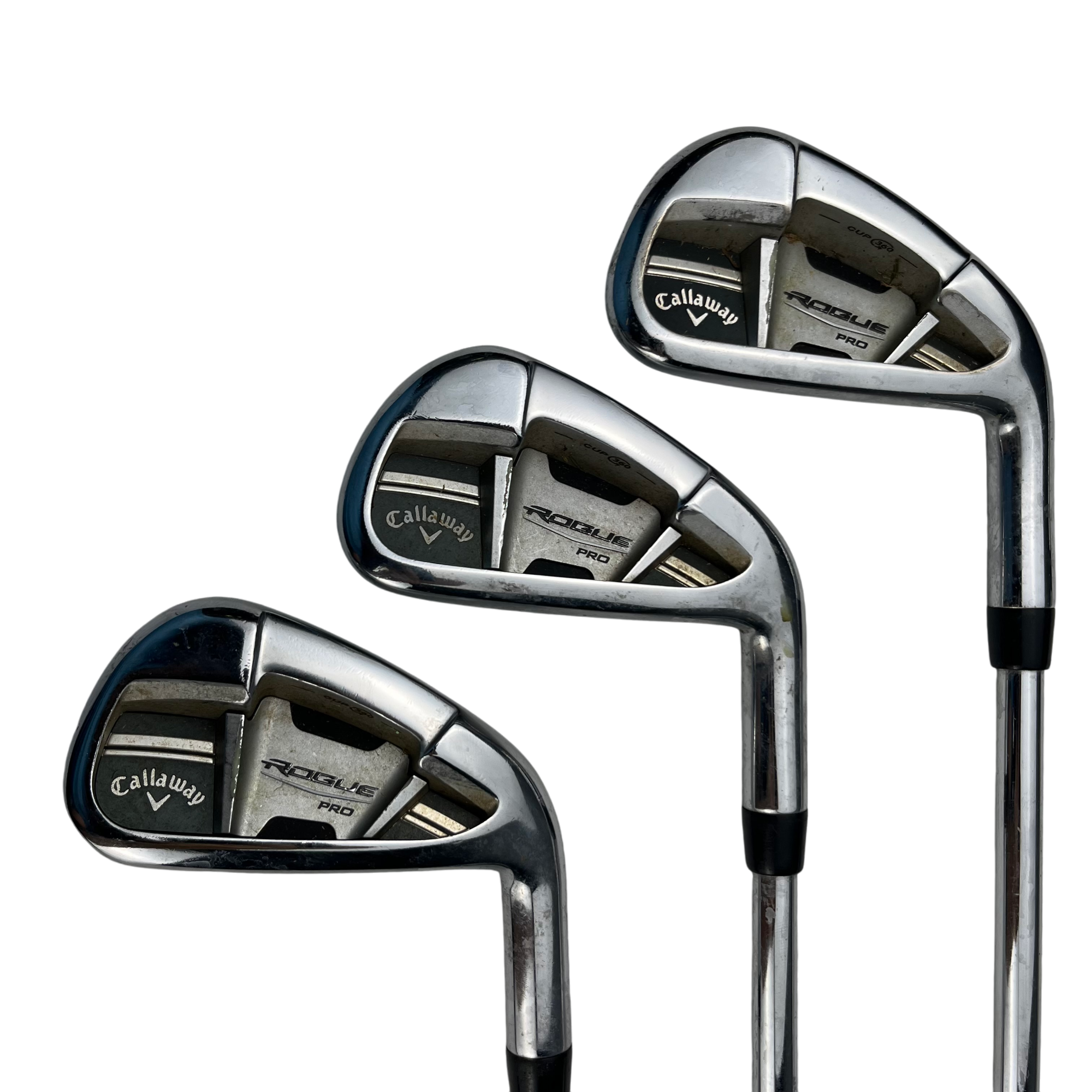Callaway Rogue Pro Jernsæt / Flex Stiff / 4-PW / Stål hovedbillede - brugt golf udstyr i god stand