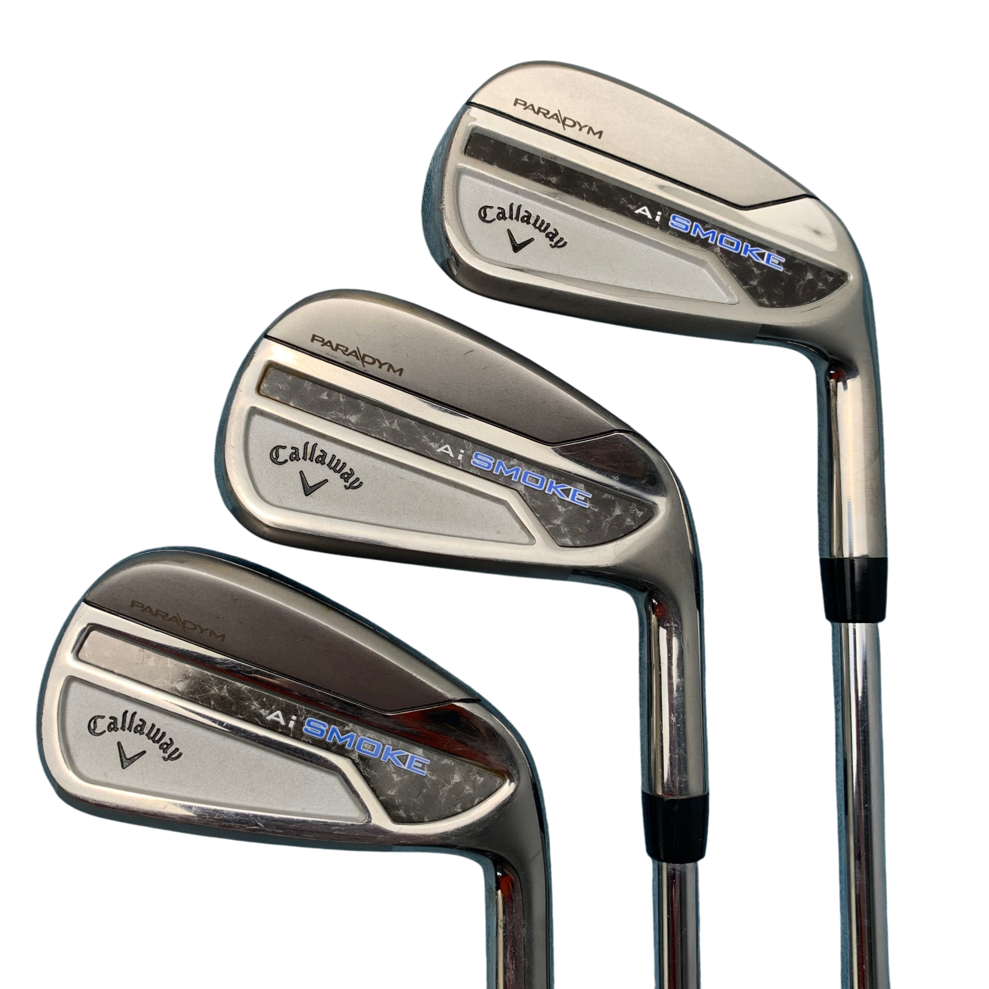 Callaway Paradym AI Smoke Jernsæt / Flex Regular / 5-PW / Stål hovedbillede - brugt golf udstyr i god stand