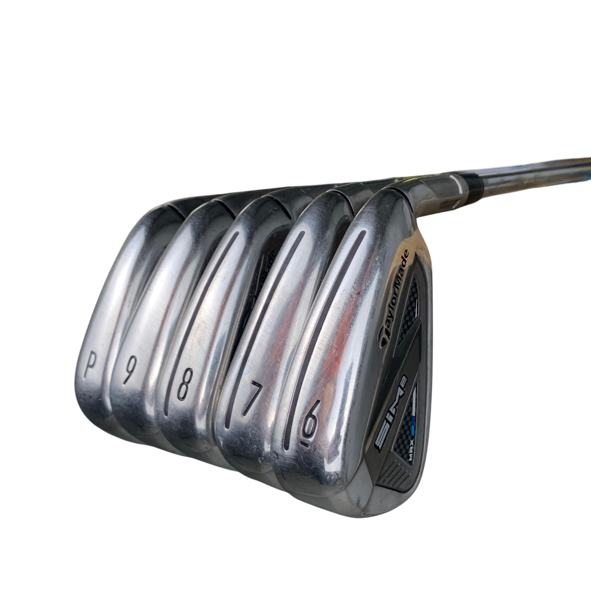 TaylorMade Sim 2 Max Jernsæt / Flex Regular / 6-PW / Stål galleri billede 2 - brugt golf udstyr i god stand